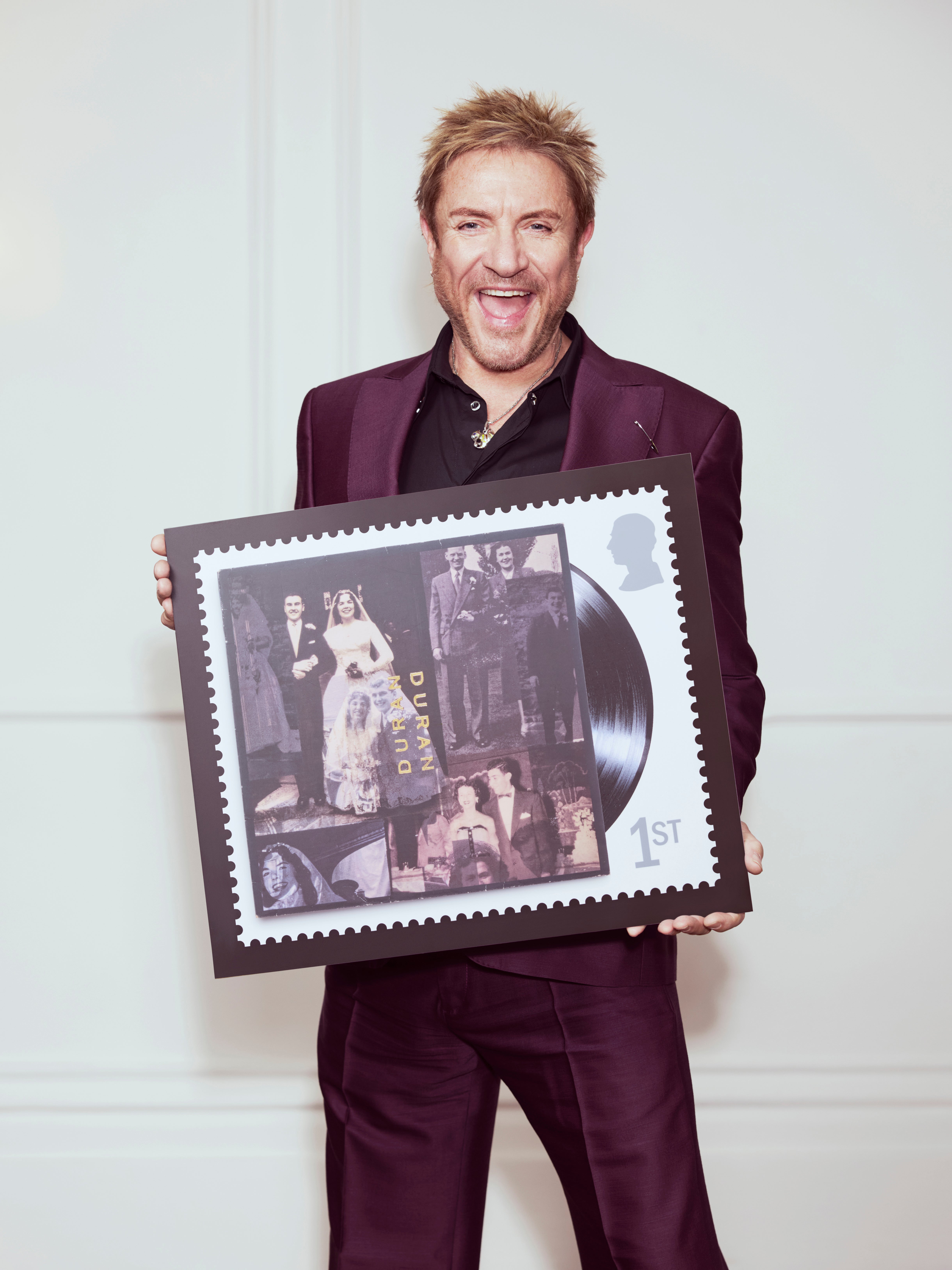 Simon Le Bon said the release of the stamps was a ‘pinch yourself’ moment