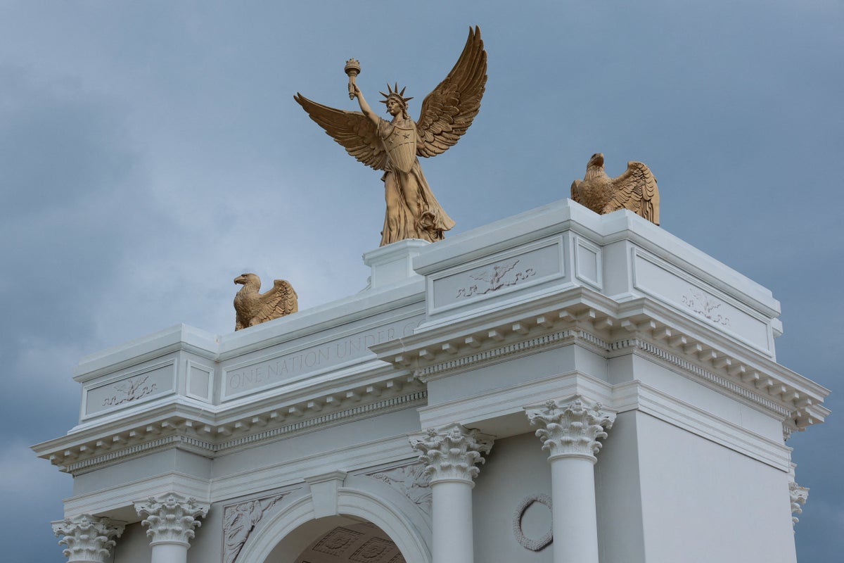 Veterans ramp up their fight on Trump’s ‘appalling’ triumphal arch next to Arlington National Cemetery