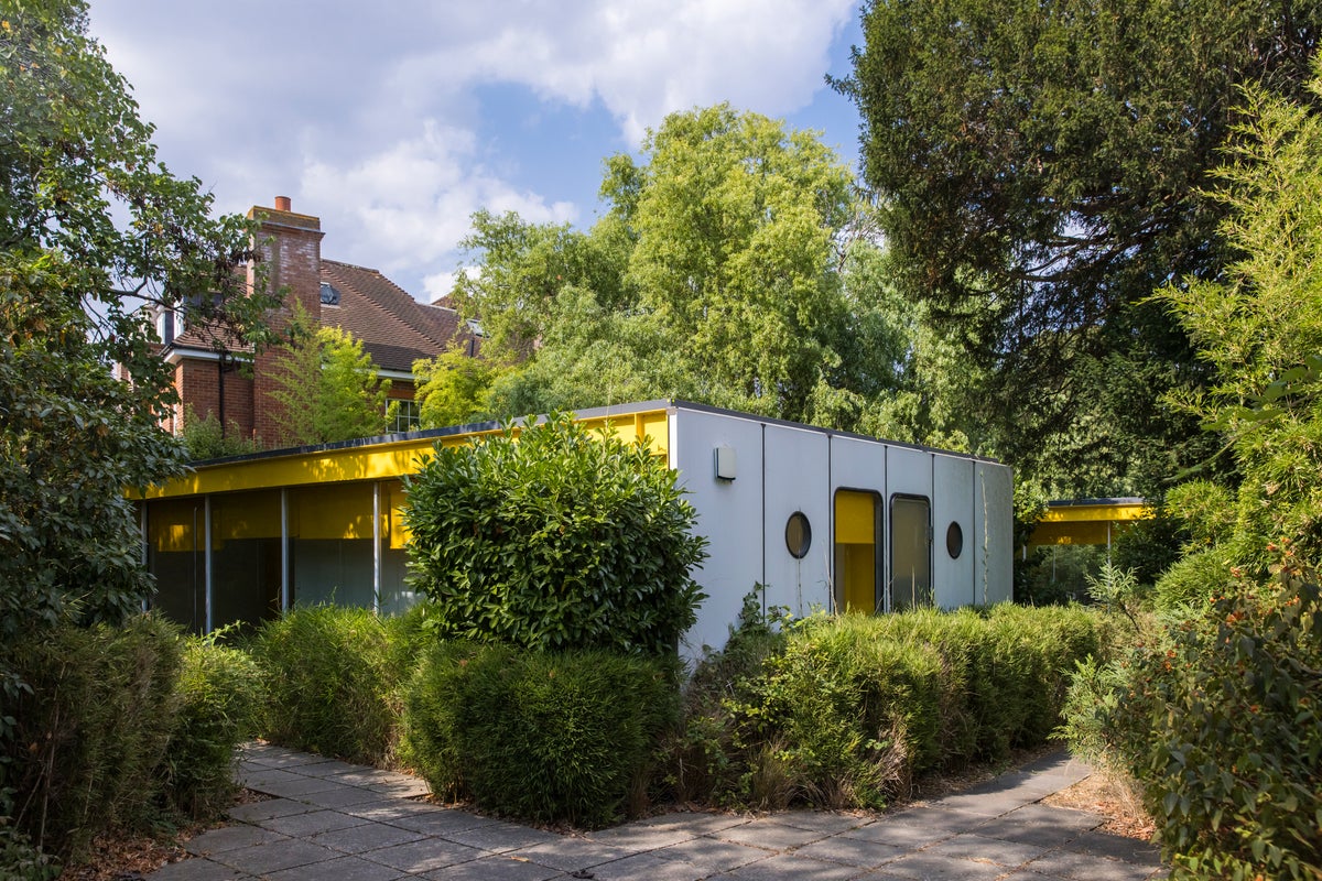 Das als „Landmark“ geltende Haus in Wimbledon, das das Centre Pompidou und ...