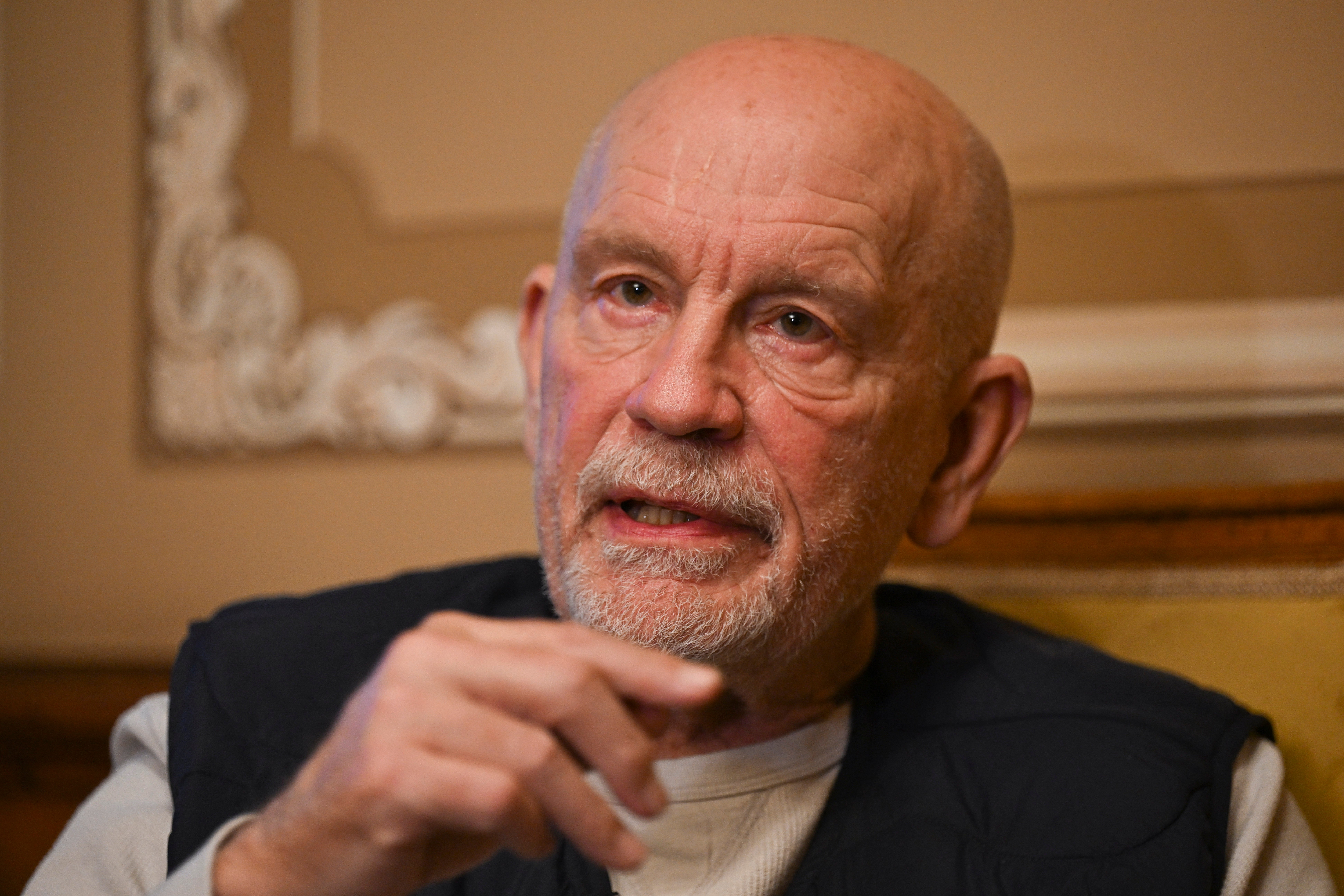 US actor John Malkovich