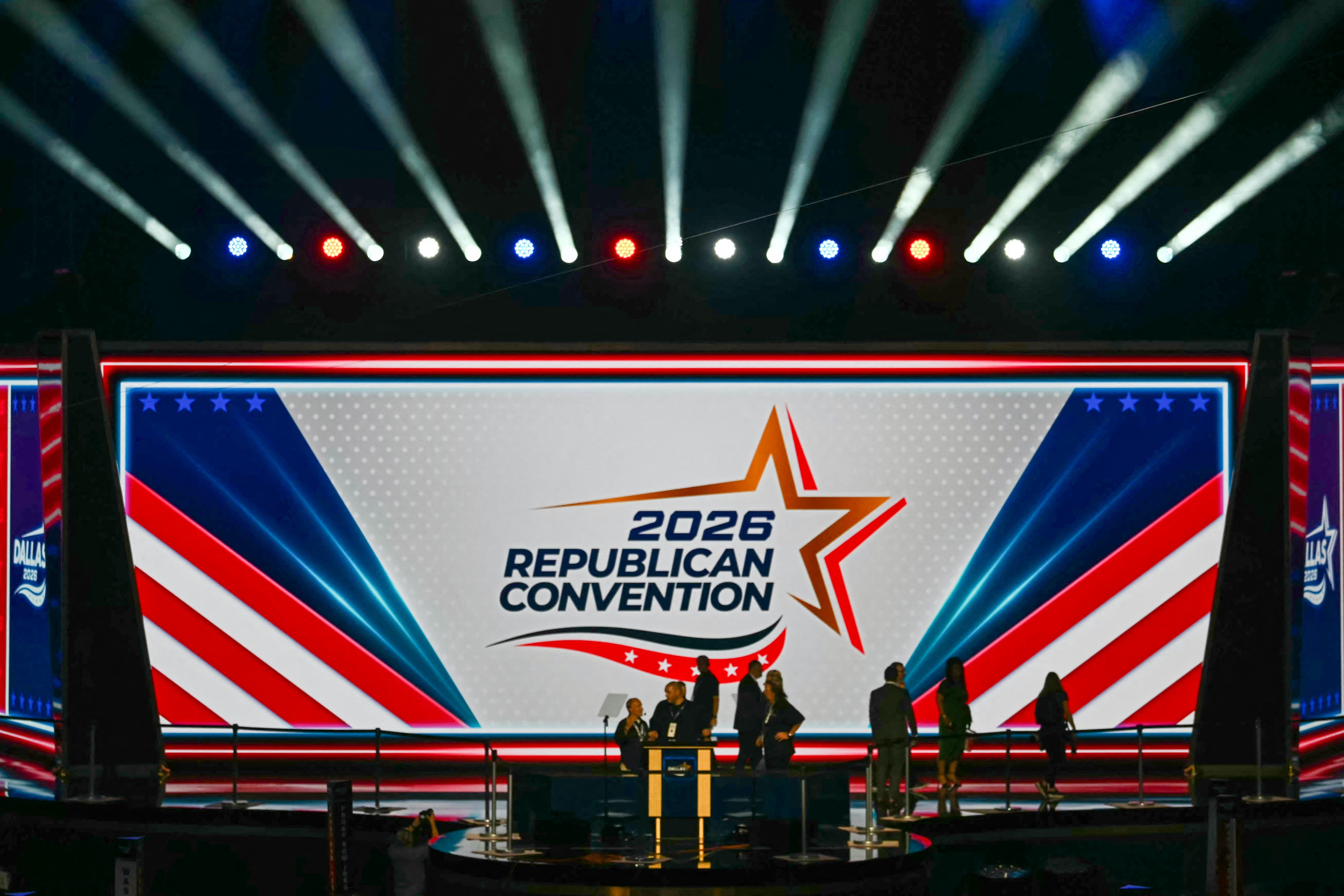 President Donald Trump claimed his midterm convention, set start today in Dallas, is 'hot' despite high-profile snubs and ticket giveaways