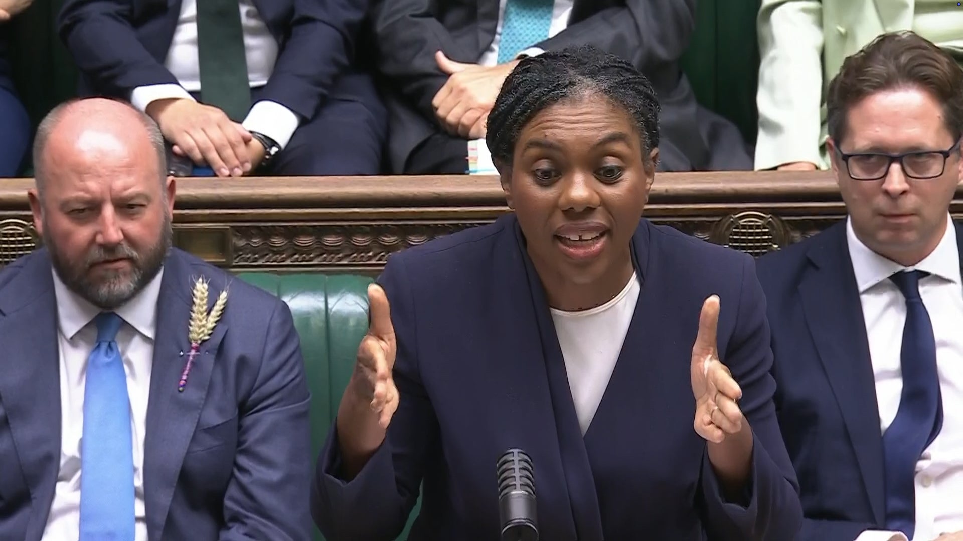 Kemi Badenoch criticised Mr Burnham during Prime Minister’s Questions (House of Commons/UK Parliament/PA)