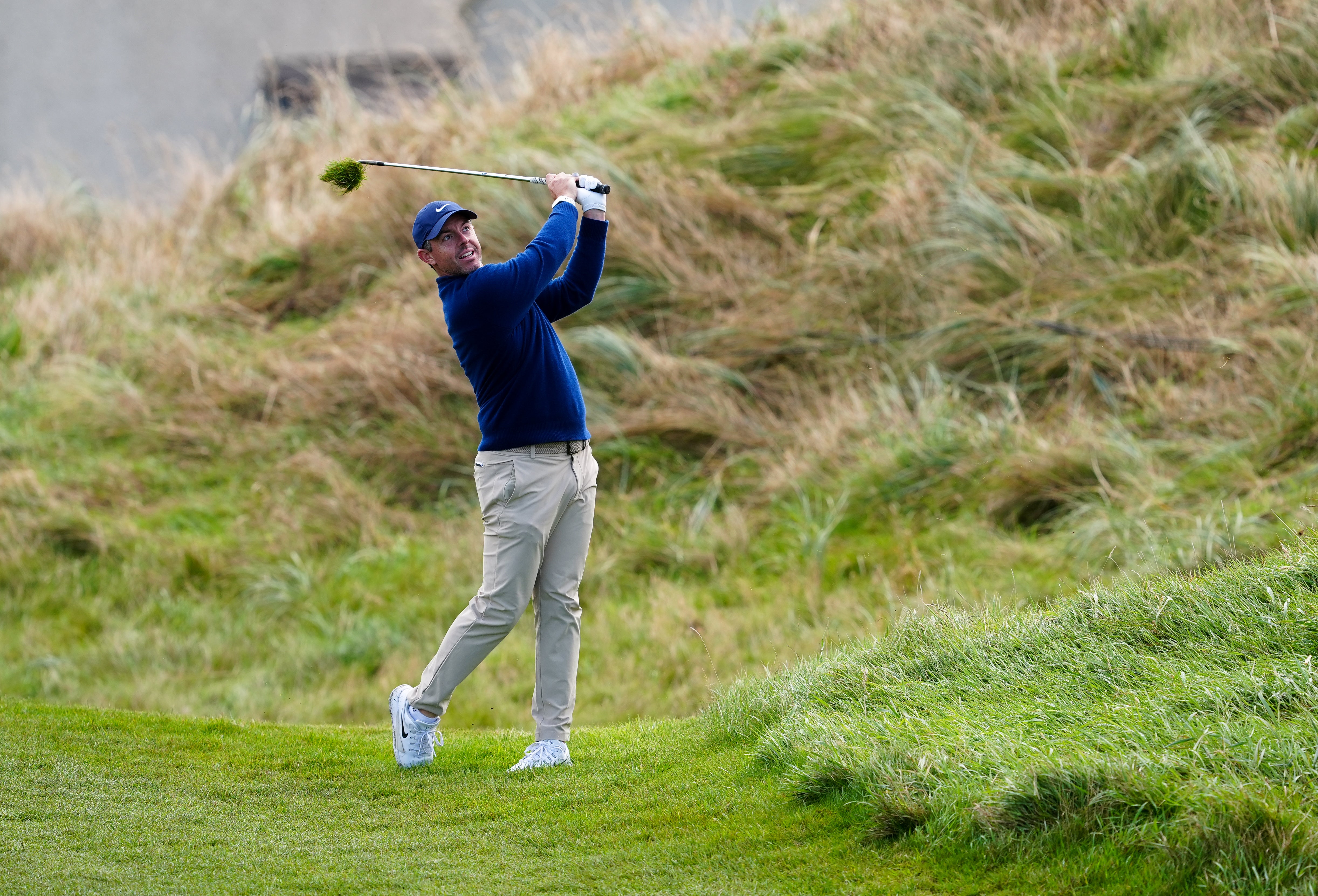 Rory McIlroy is back in DP World Tour action at the Irish Open this week (Brian Lawless/PA)