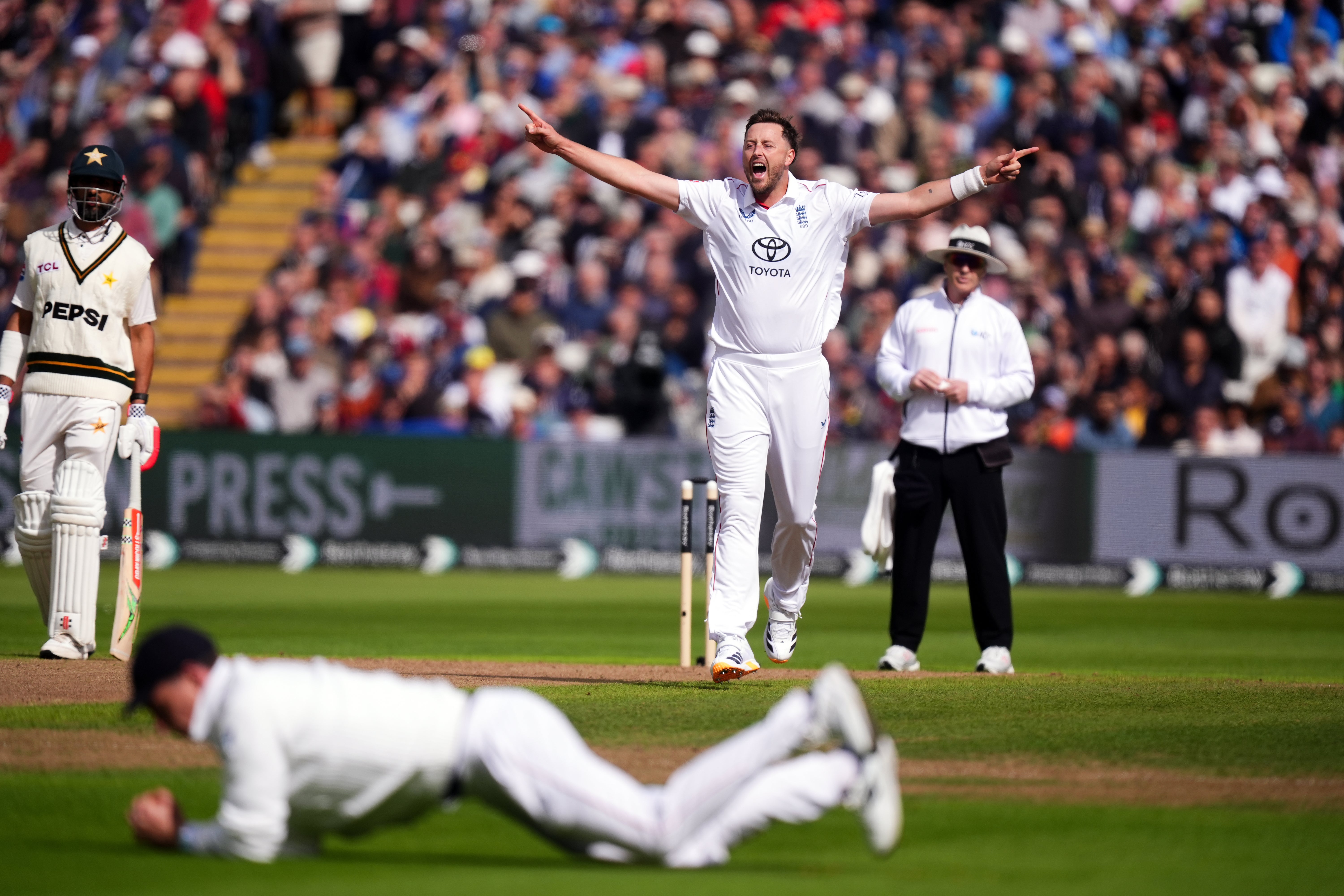Ollie Robinson impressed (Mike Egerton/PA)