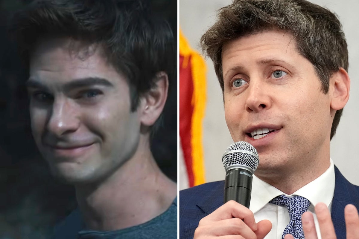 Andrew Garfield is unrecognisable as OpenAI CEO Sam Altman in first footage from controversial new film