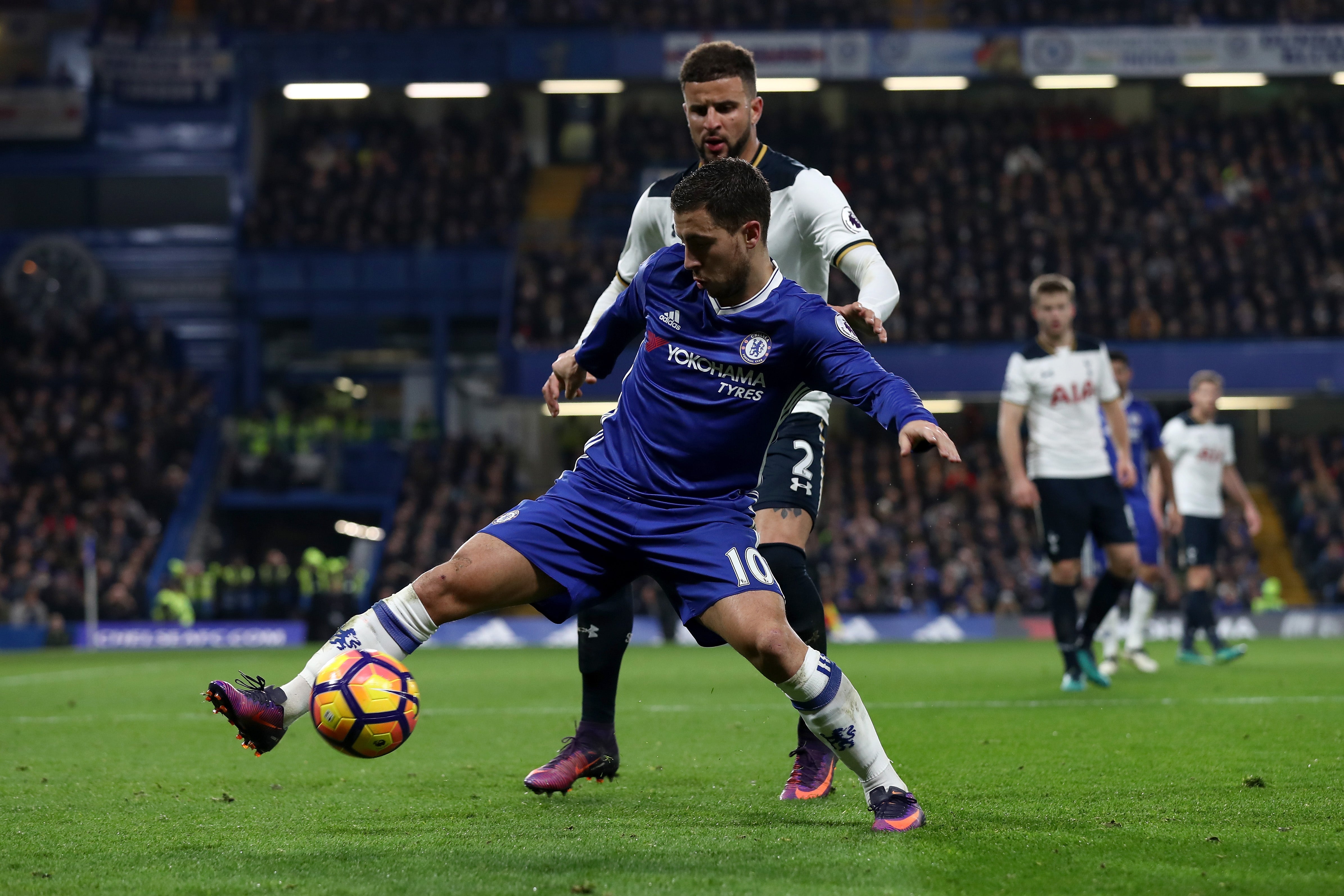 Eden Hazard was a pivotal figure in Chelsea's 2017 success