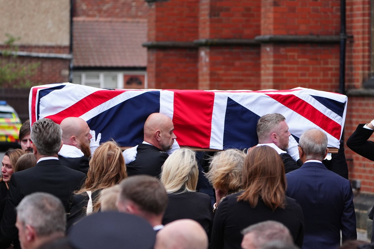 Hero’s funeral for police officer killed in A66 crash