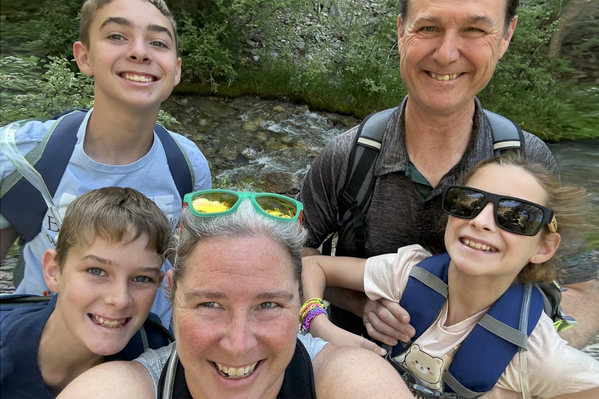 The search continues for Texas hiker Timothy Smith (top right) following deadly flash flooding in Arizona’s Grand Canyon National Park last month
