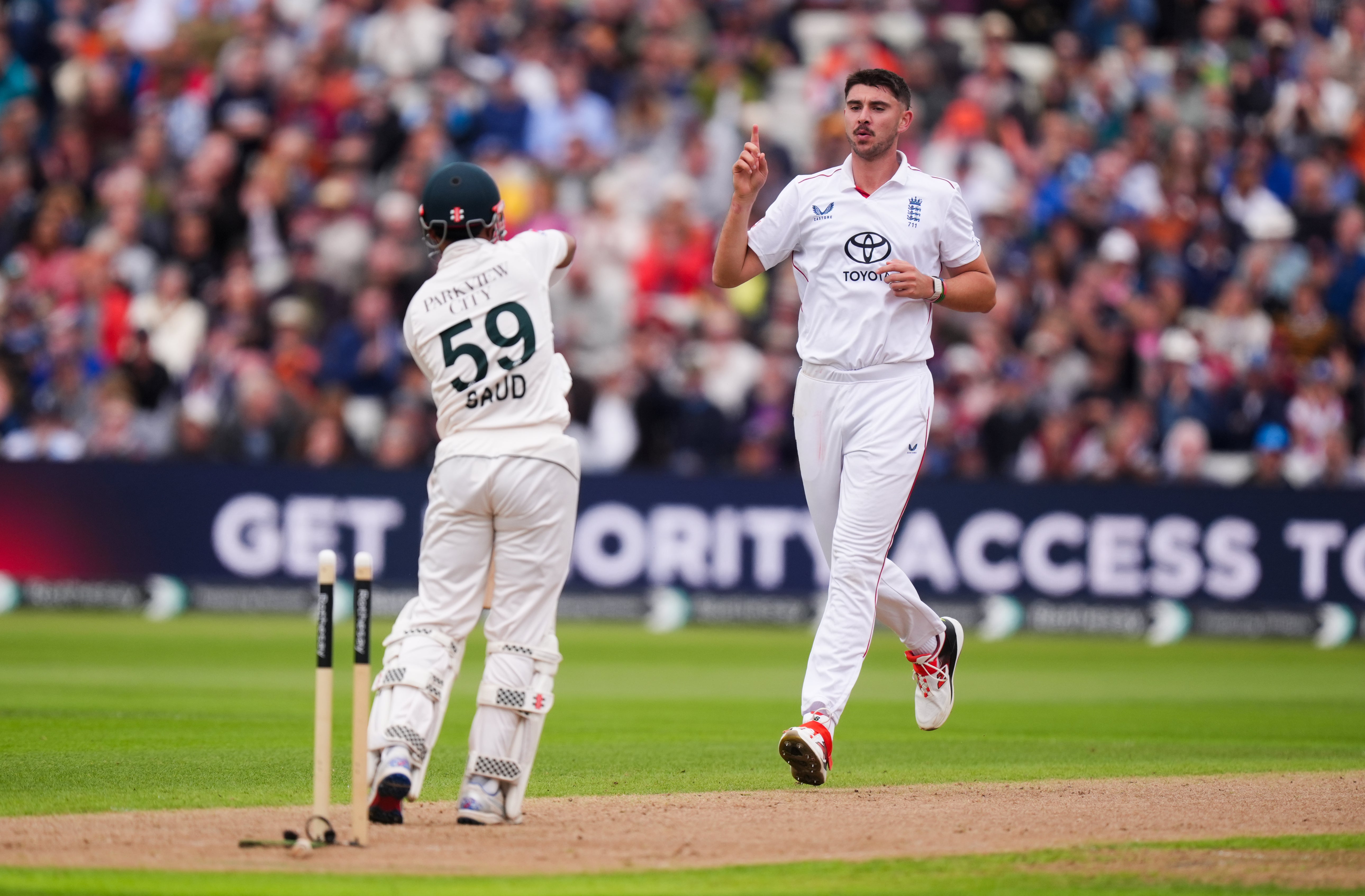 England’s Josh Tongue impressed (Mike Egerton/PA)
