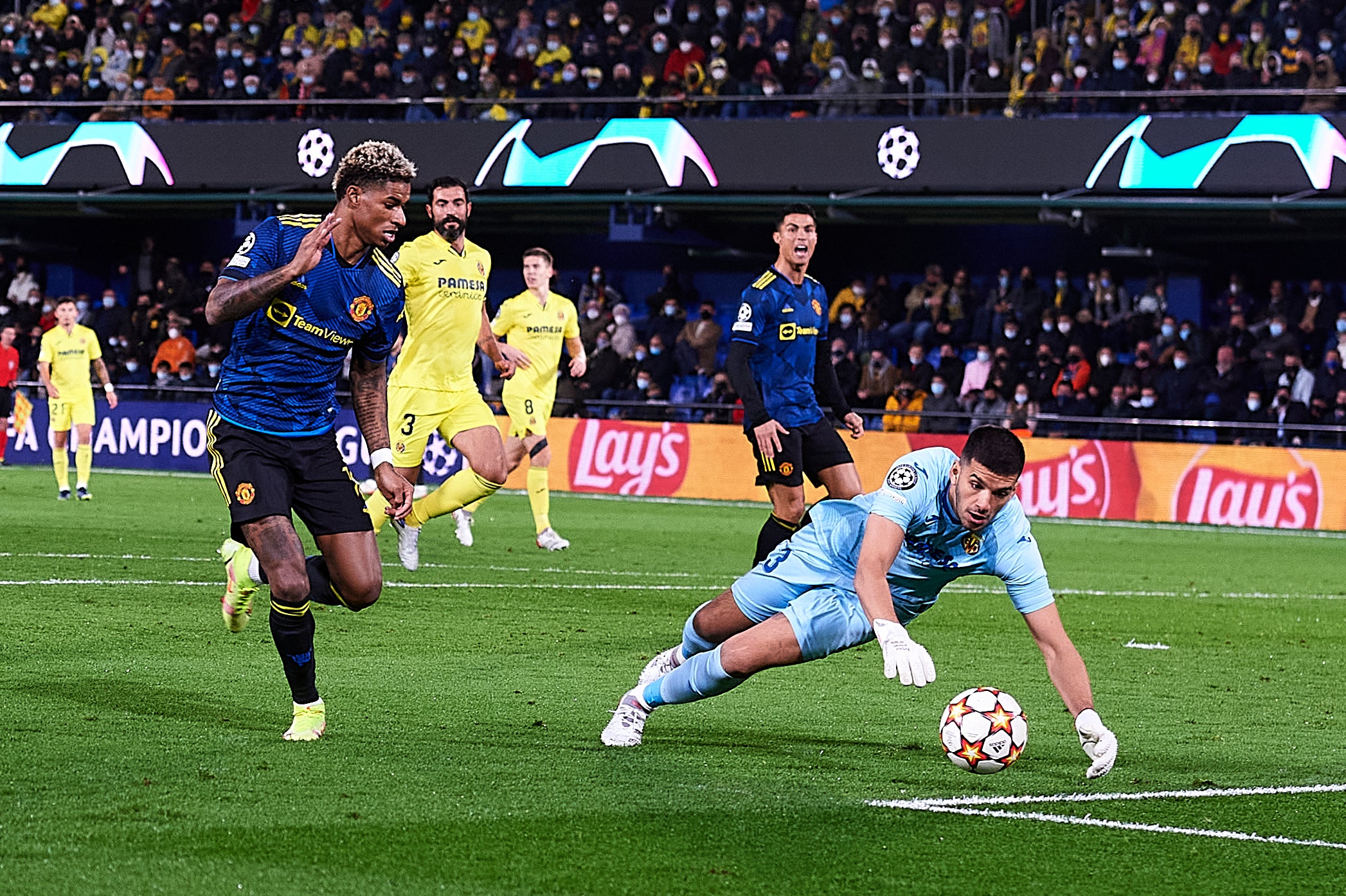 Man United beat Villarreal 2-0 when Carrick was briefly in temporary charge back in 2021