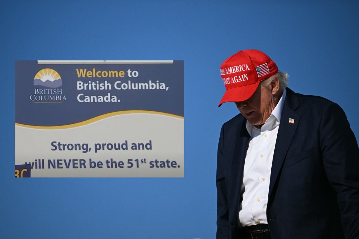 British Columbia Unveils Trump‑Mocking Border Signs Amid Trade War