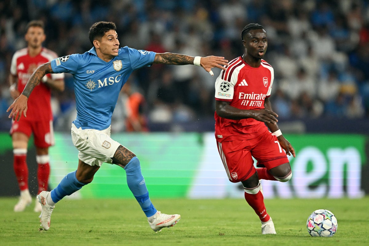 Napoli v Arsenal LIVE: Gunners begin Champions League quest with tricky test in Italy