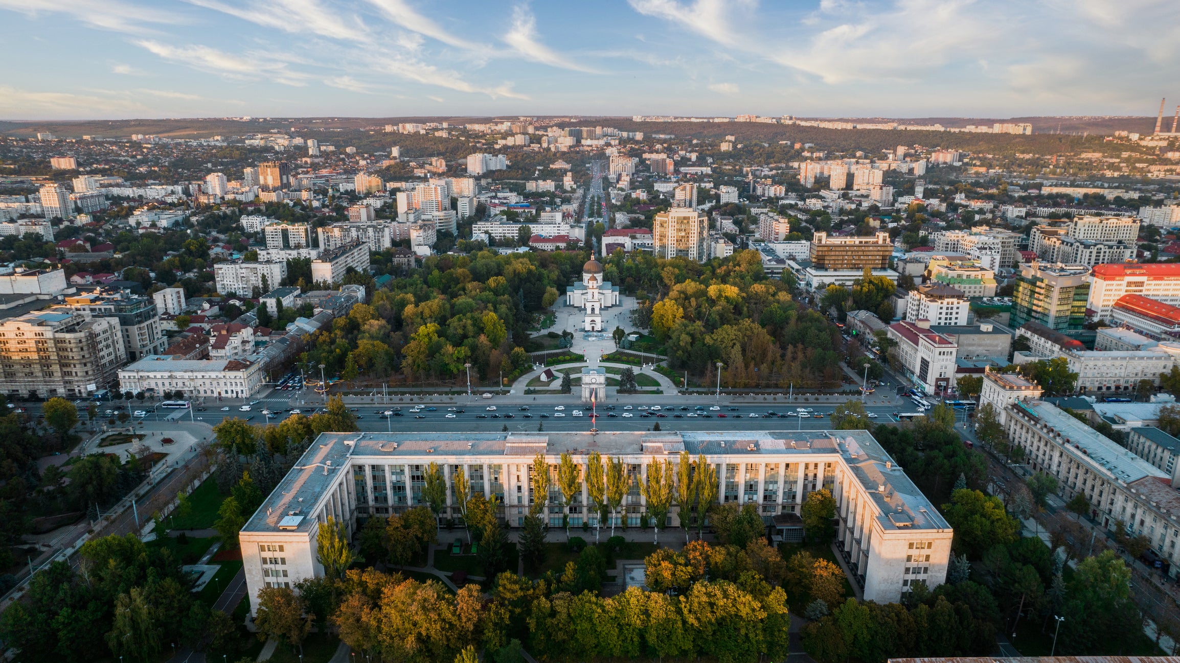 Chișinău has plenty of green spaces