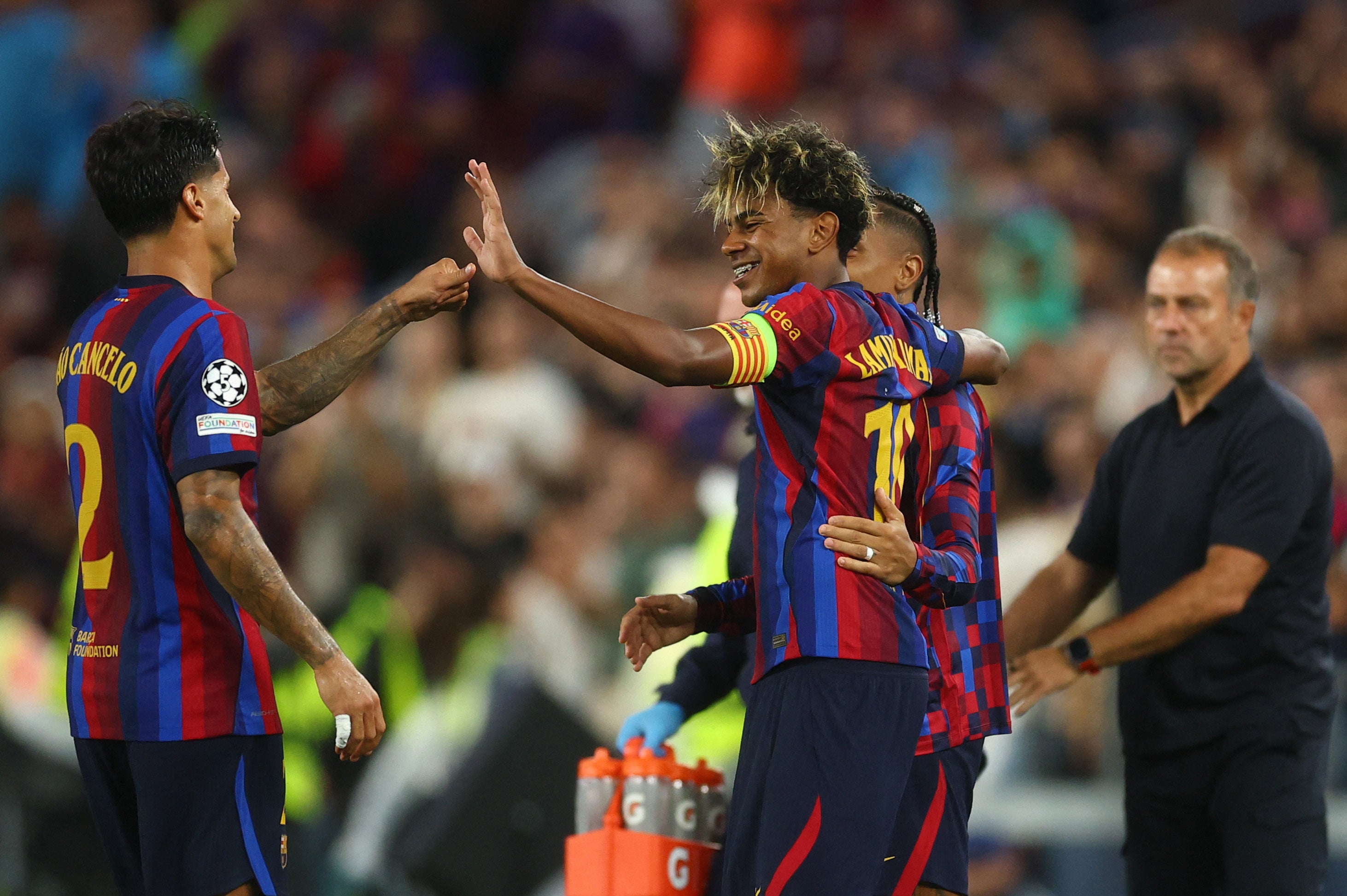 Raphinha helped Barcelona to an impressive win