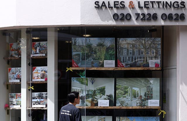 Rightmove said the number of new potential buyers contacting agents about properties is 9 per cent lower than a year ago, and the number of new listings coming to market is 3 per cent higher.
