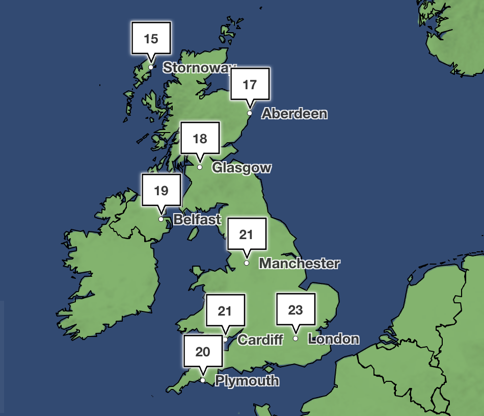 UK weather forecast: Experts on when warmer temperatures are to return after heavy rain