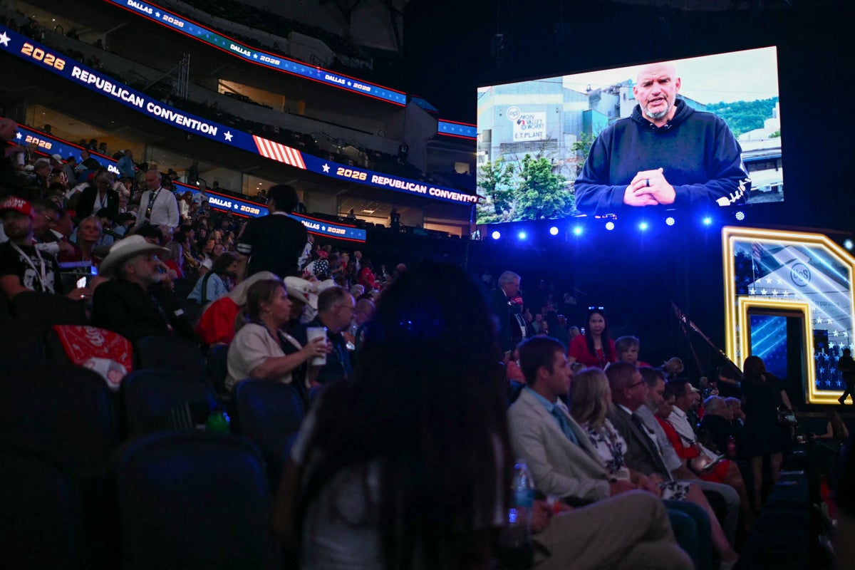 Fetterman goes MAGA in Trump tribute video at GOP convention