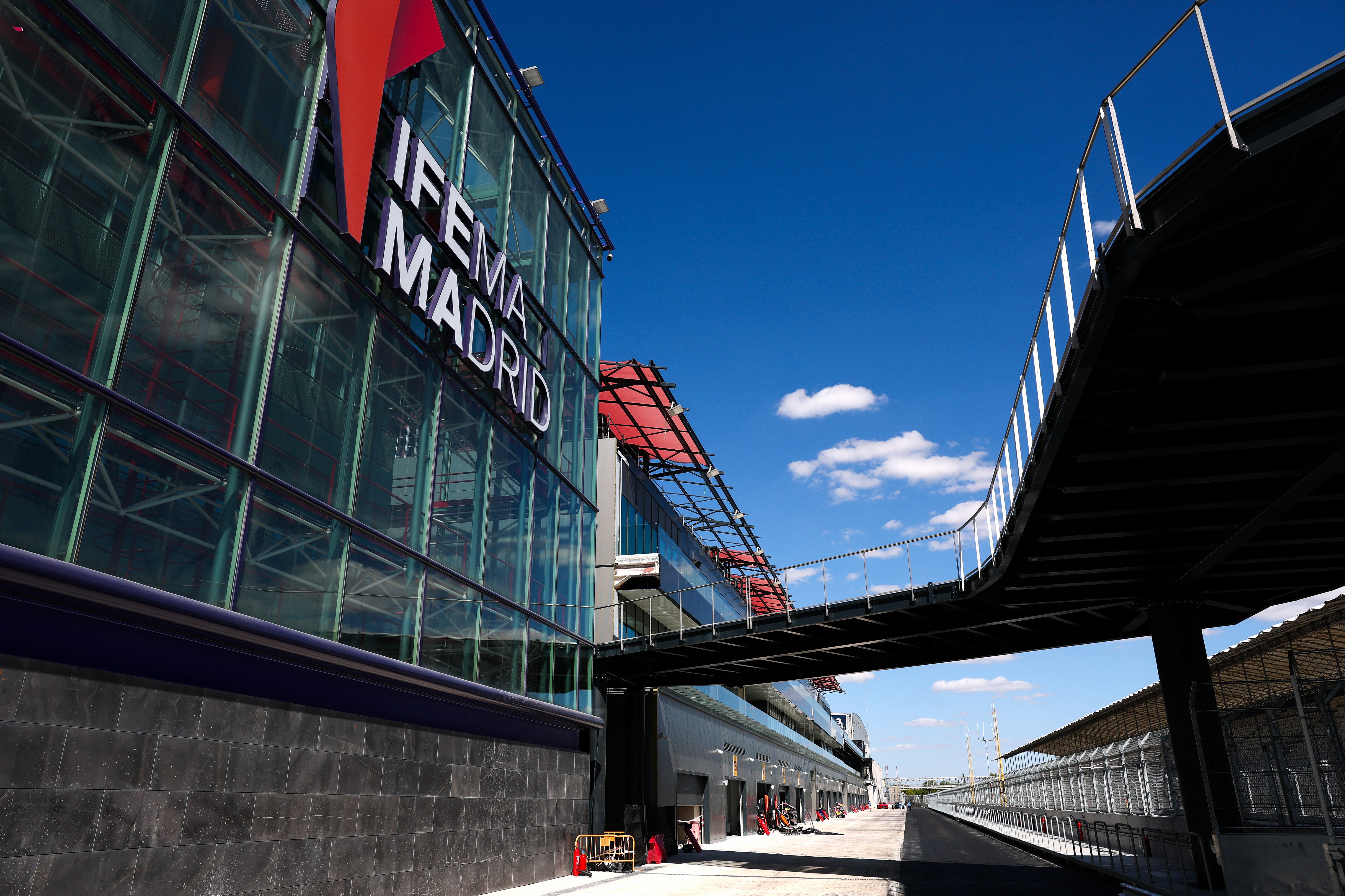 IFEMA Madrid serves as the base for the paddock