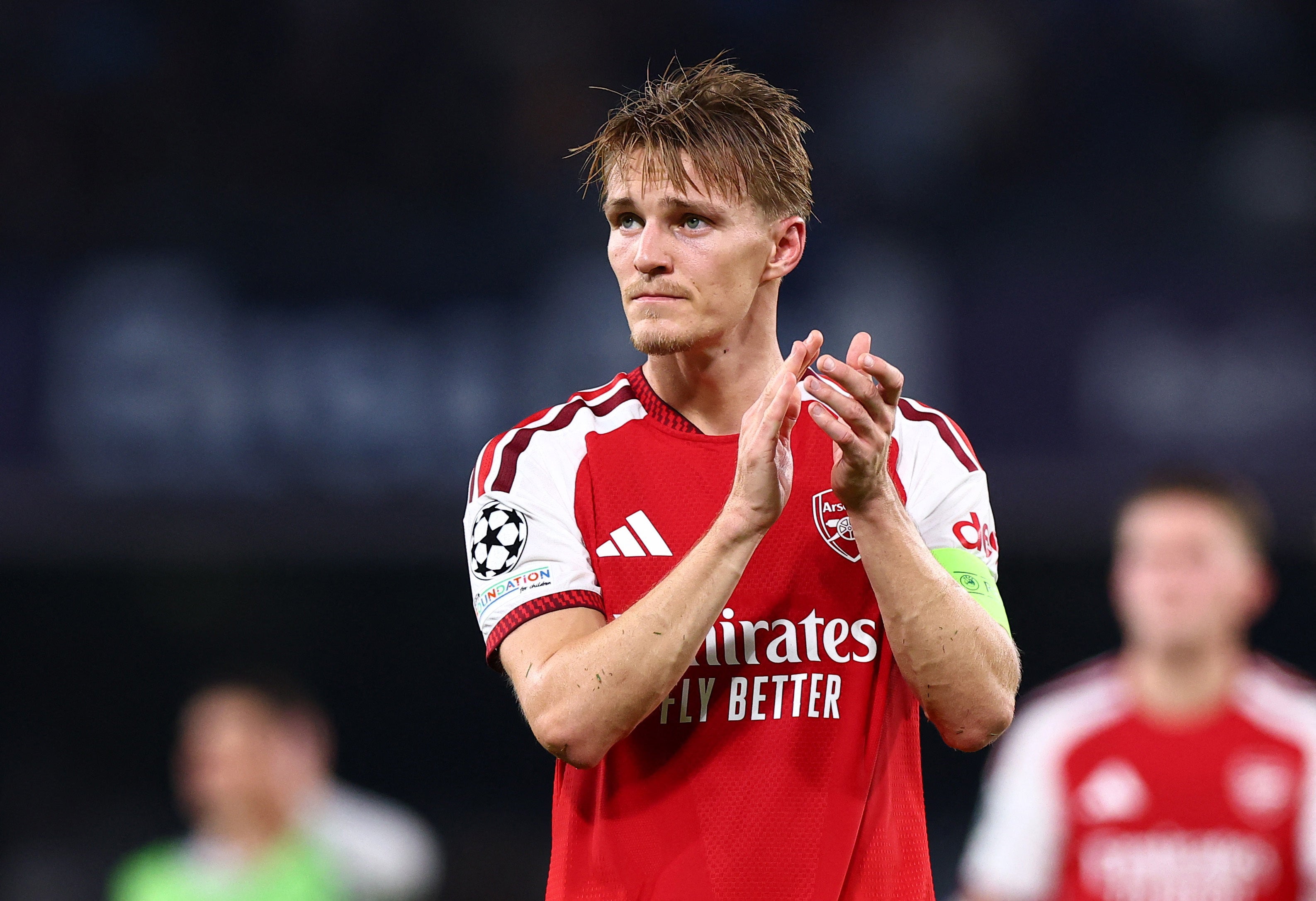 Odegaard is said to have struggled when he was absent for so much of Arsenal’s title-winning season