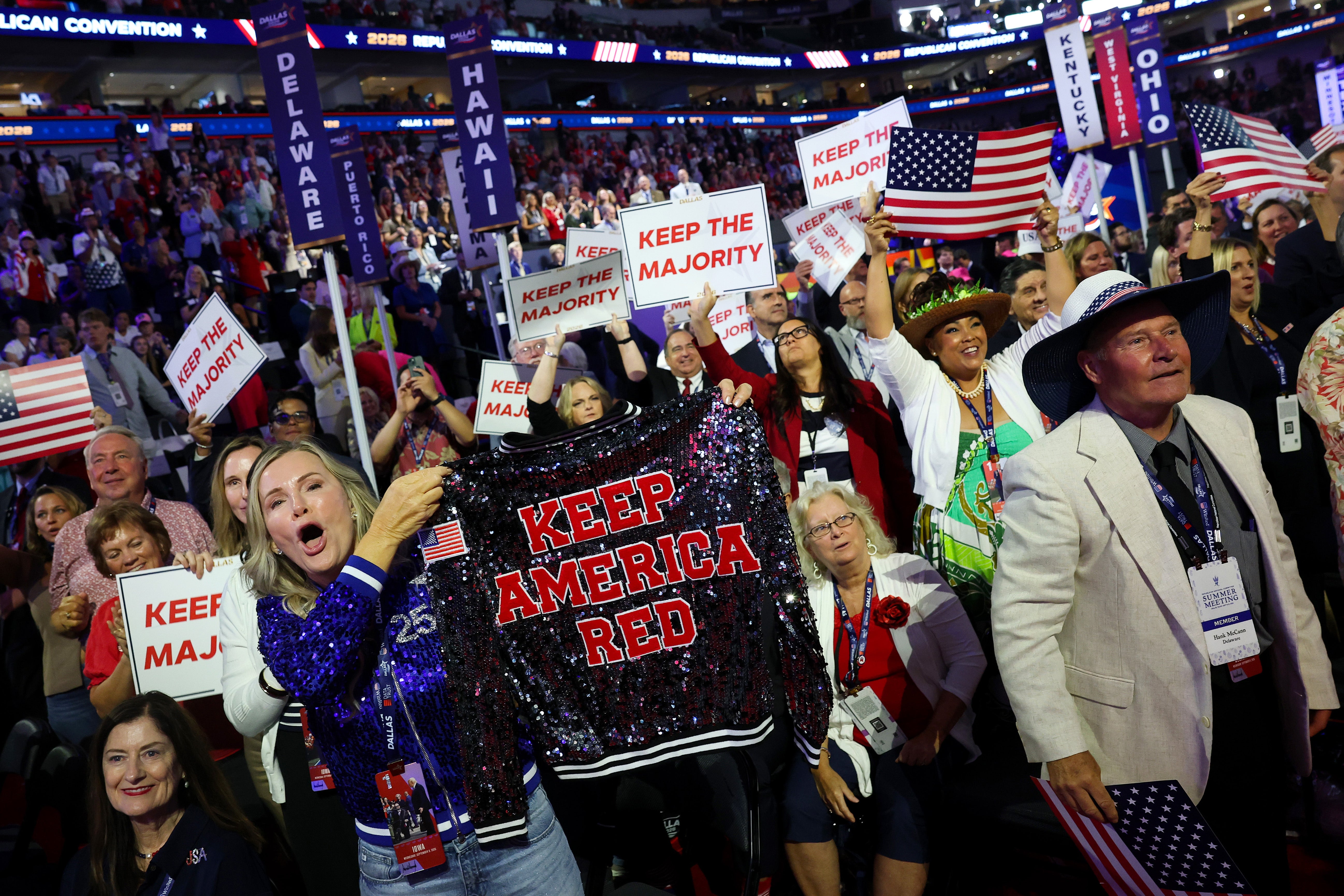 Trump’s pledge was received positively by his MAGA audience at the American Airlines Center in Dallas, Texas