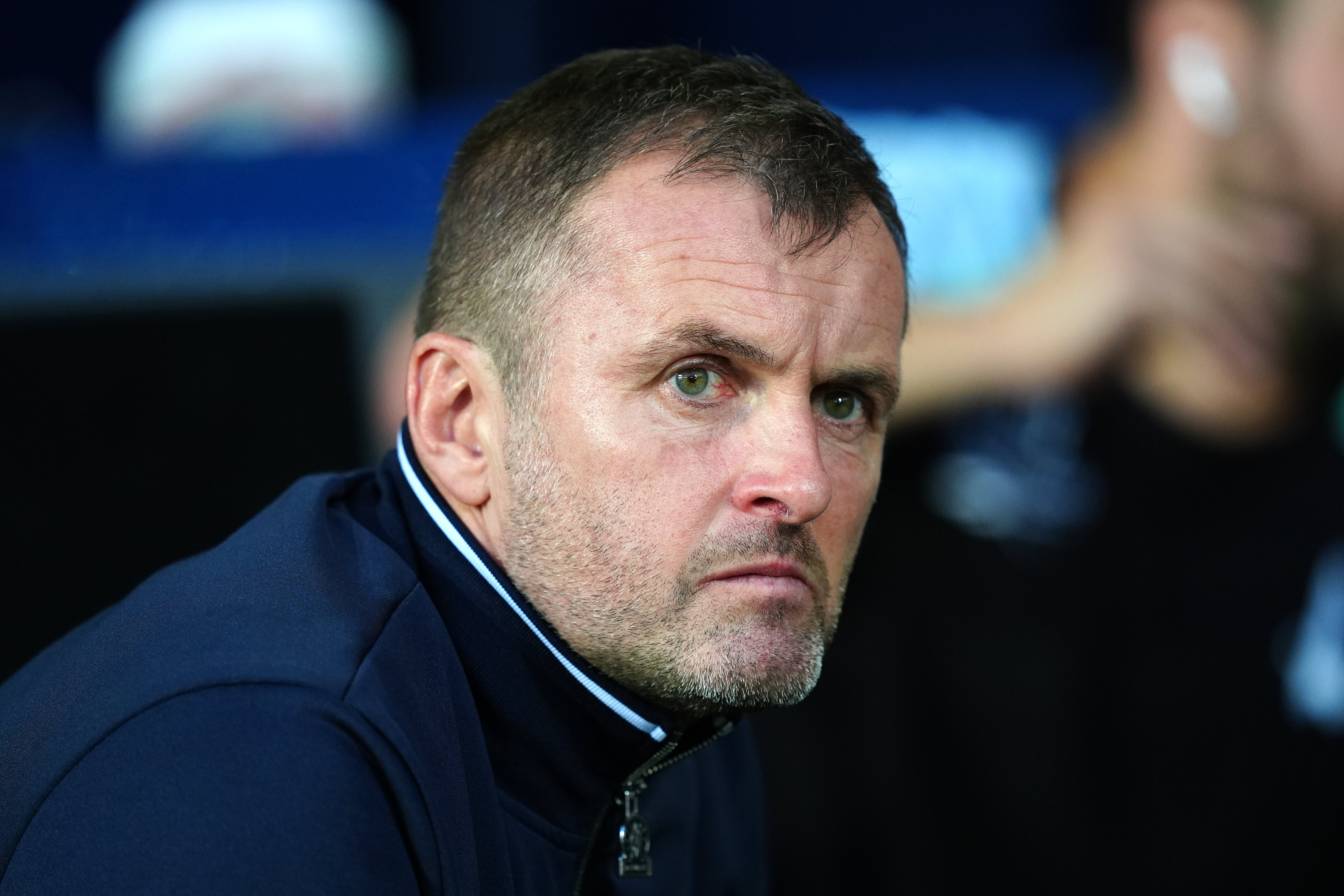 Jones hit out at the assistant referee after Wednesday's match