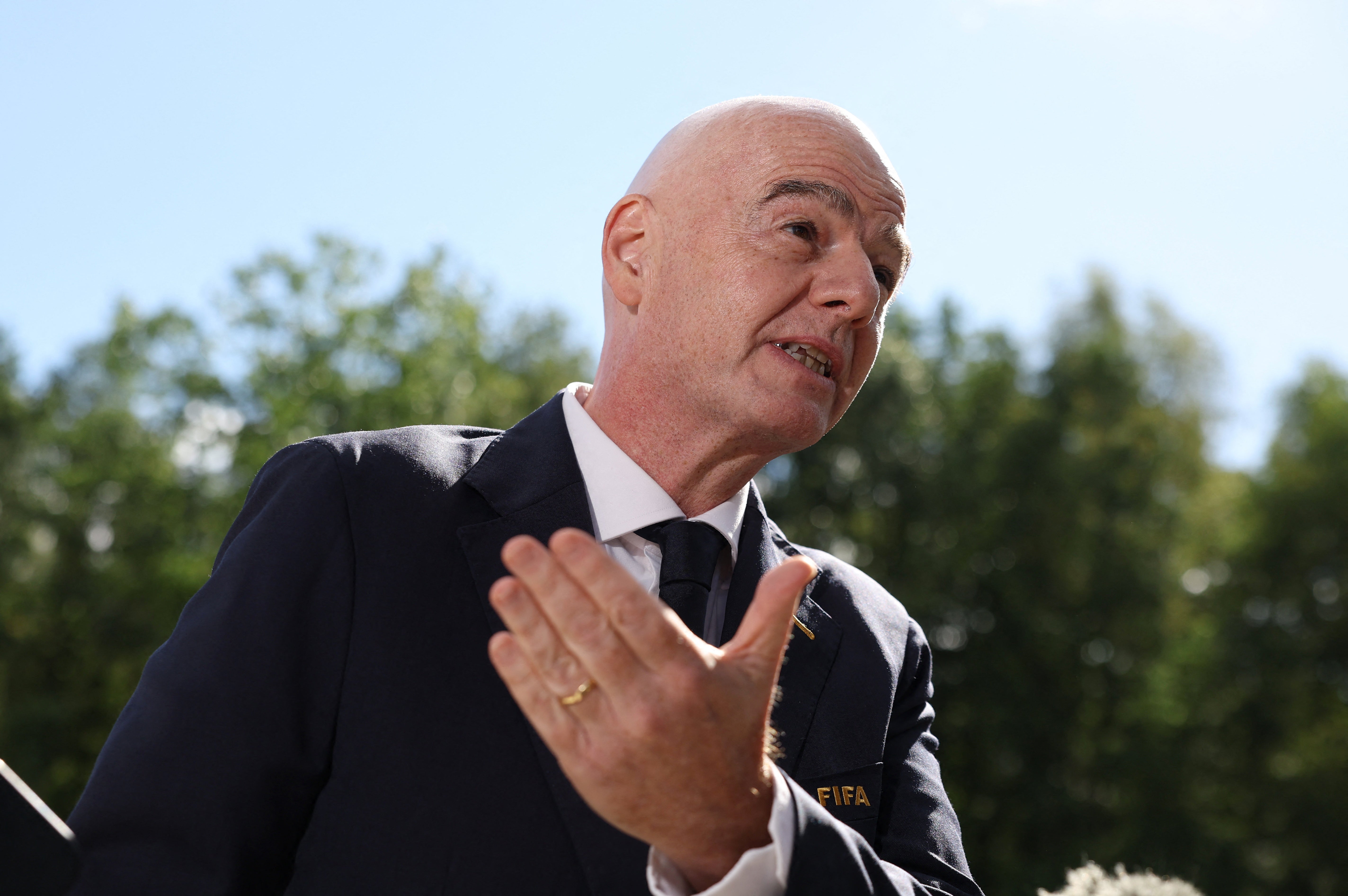 Gianni Infantino suffers fresh blow as France withdraws support for Fifa re-election