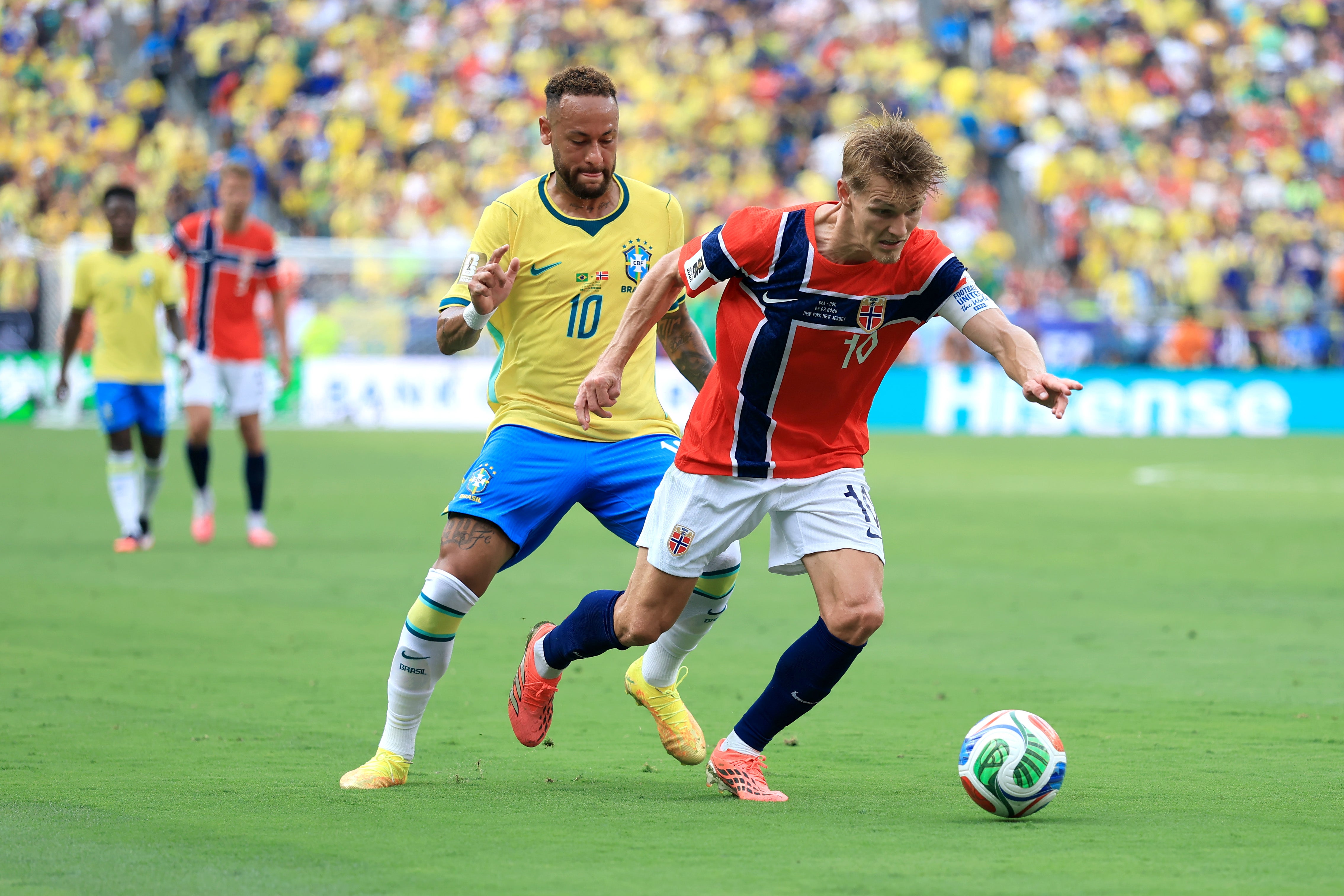 Odegaard arrived into the World Cup fresh and has continued his form over the first few weeks of the season
