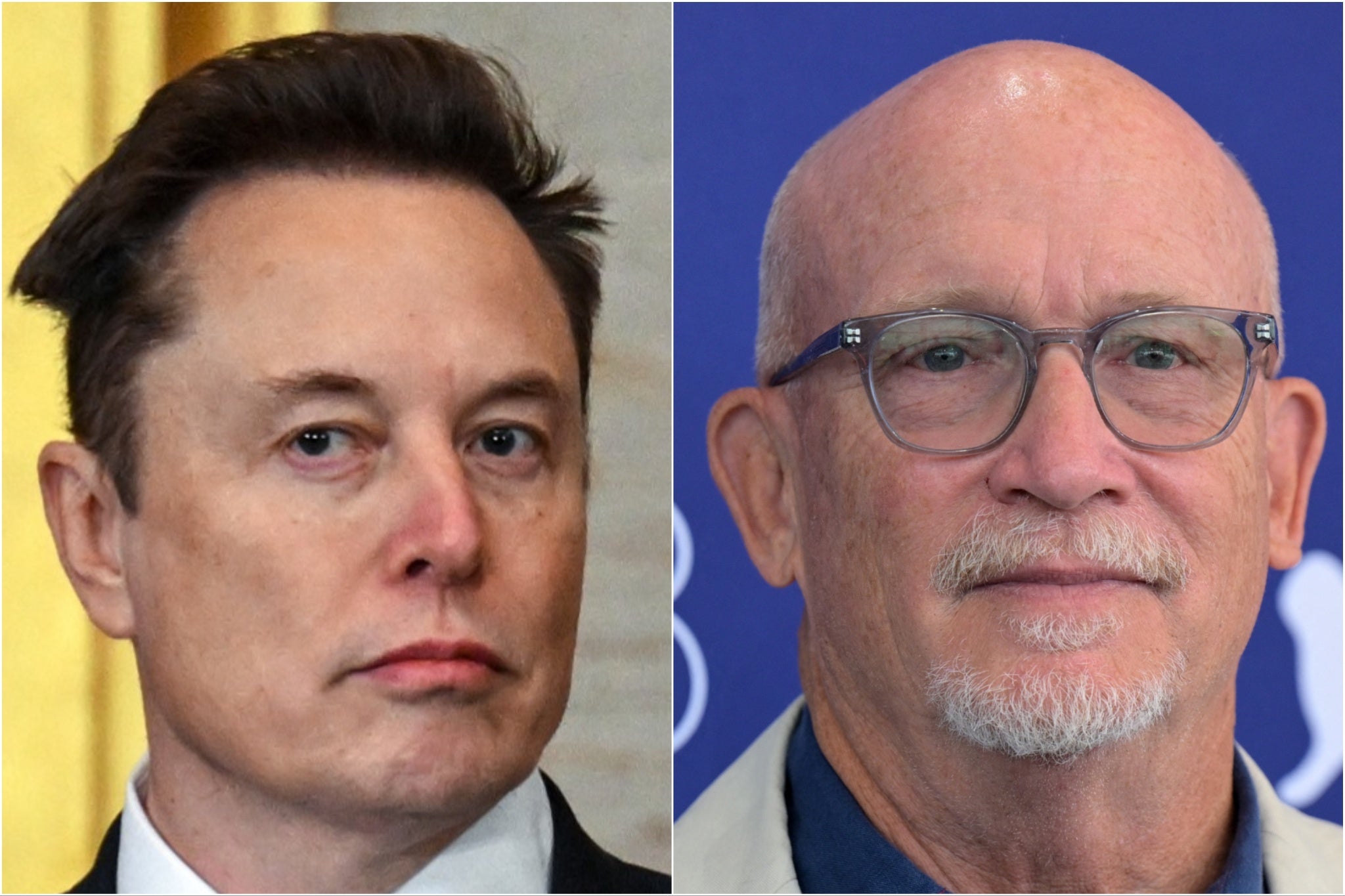 Elon Musk (left) has said the documentary maker Alex Gibney has ‘no integrity’