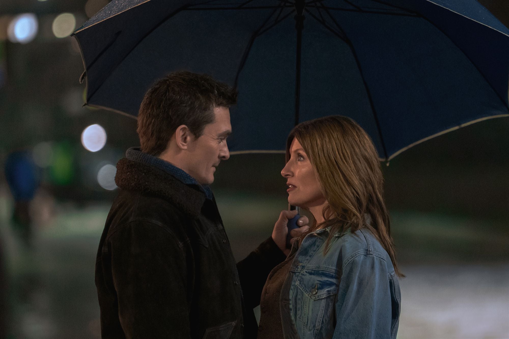 Rupert Friend and Sharon Horgan in 'Youth' (HBO Max)