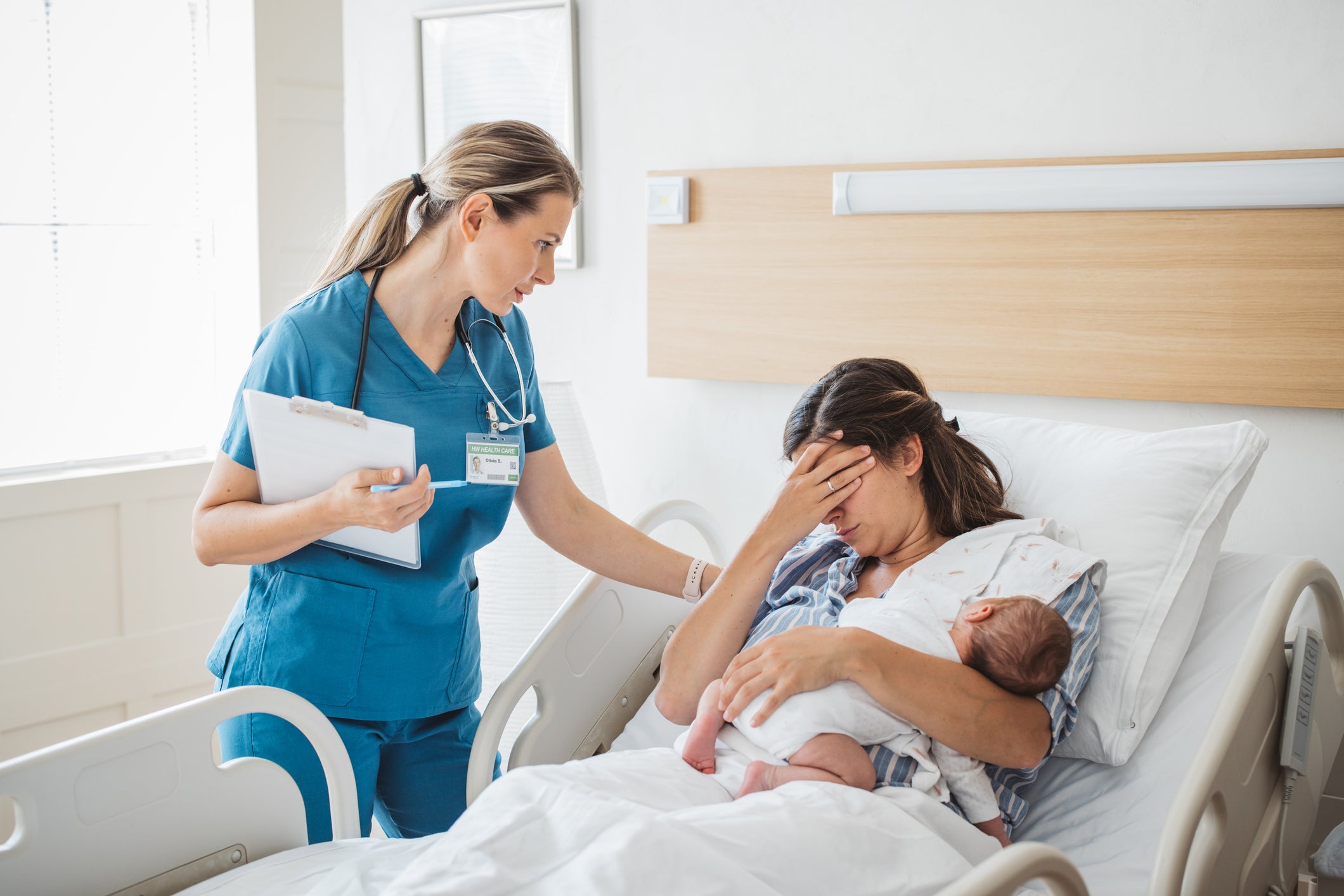 Healthcare costs for mothers developing PTSD after childbirth were double those for women who did not.