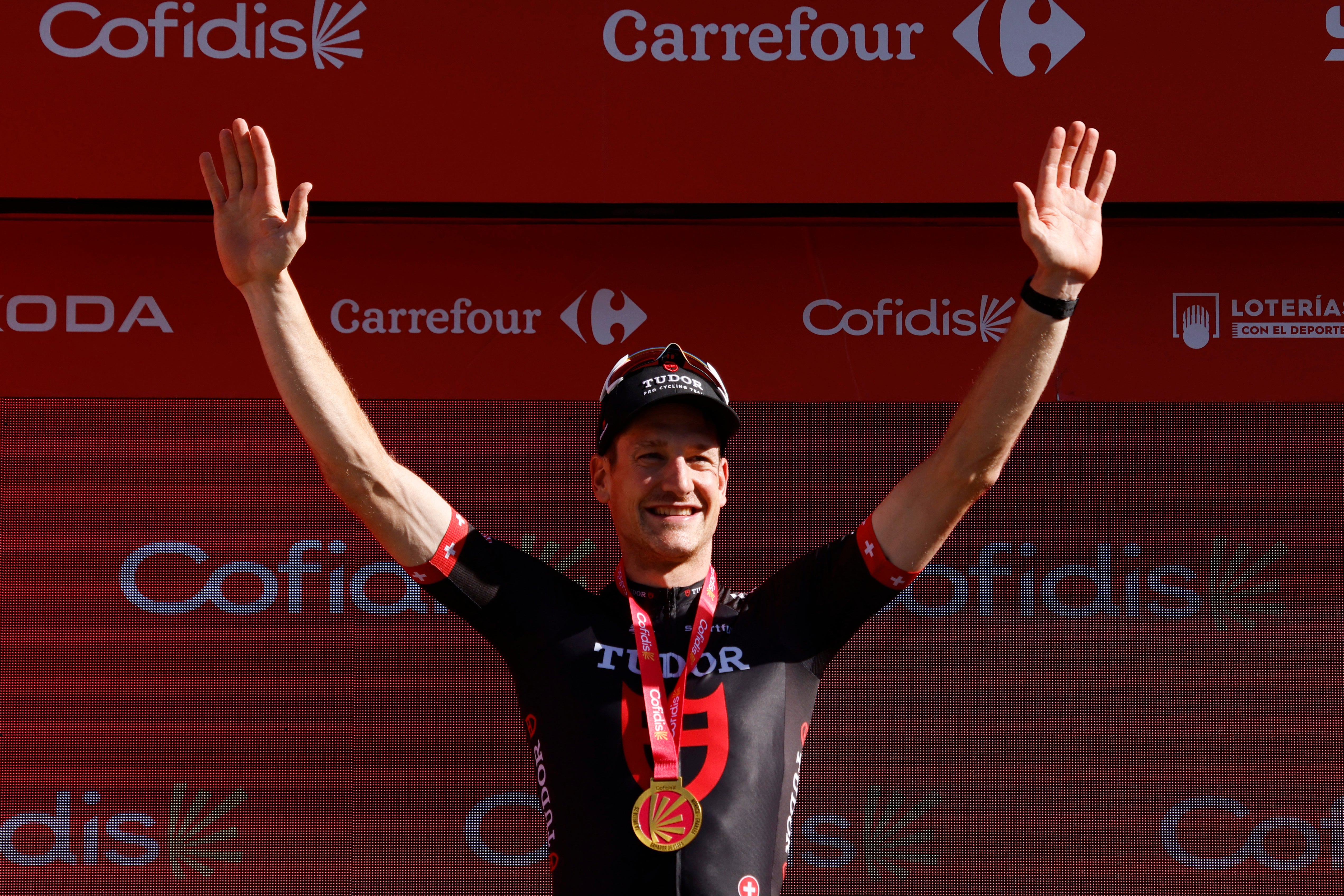 Stefan Kung now has two wins in Vuelta time trials
