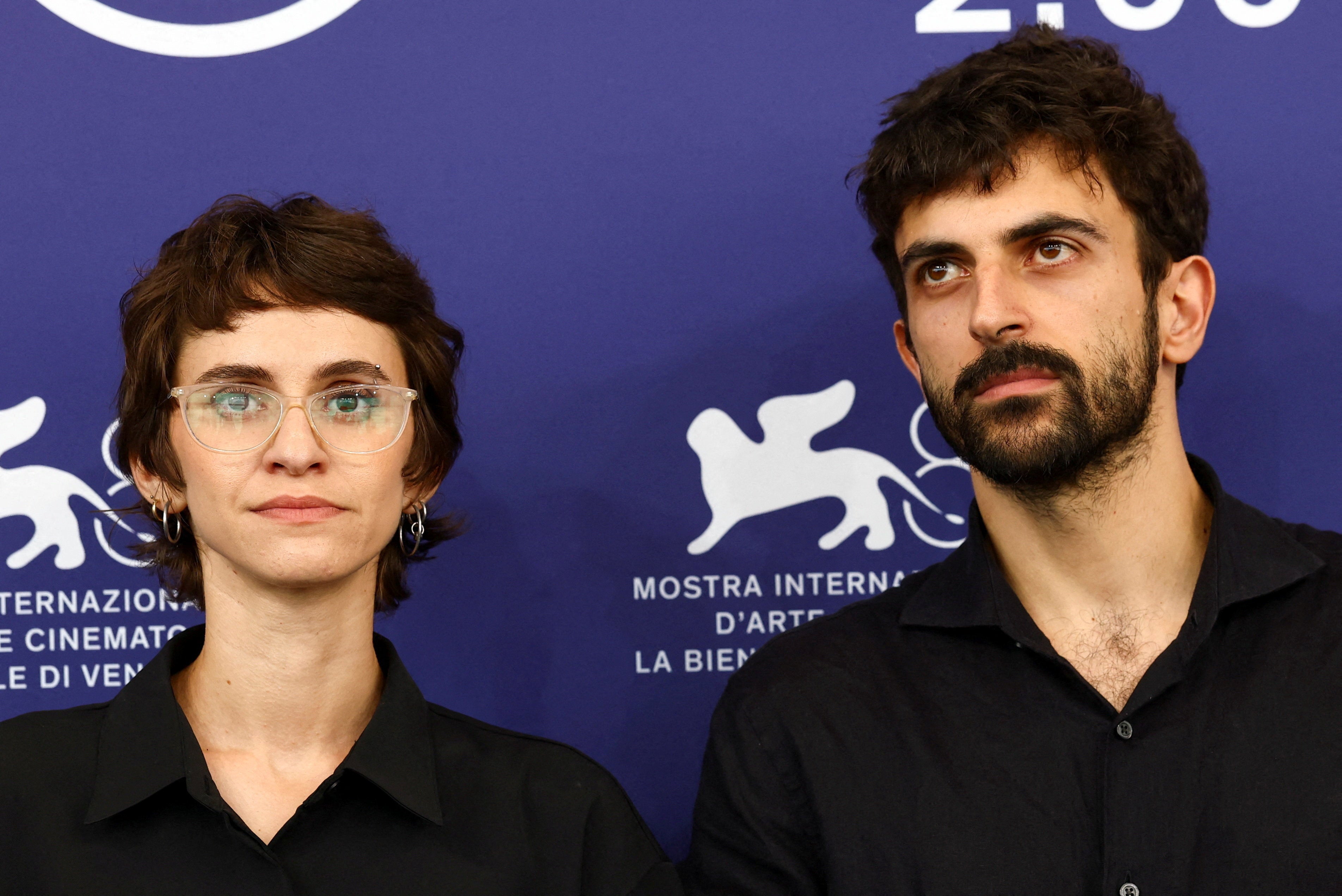 ‘Naza’ filmmakers Yuval Abraham and Rachel Szor wiped away tears as they received Venice Film Festival’s longest standing ovation