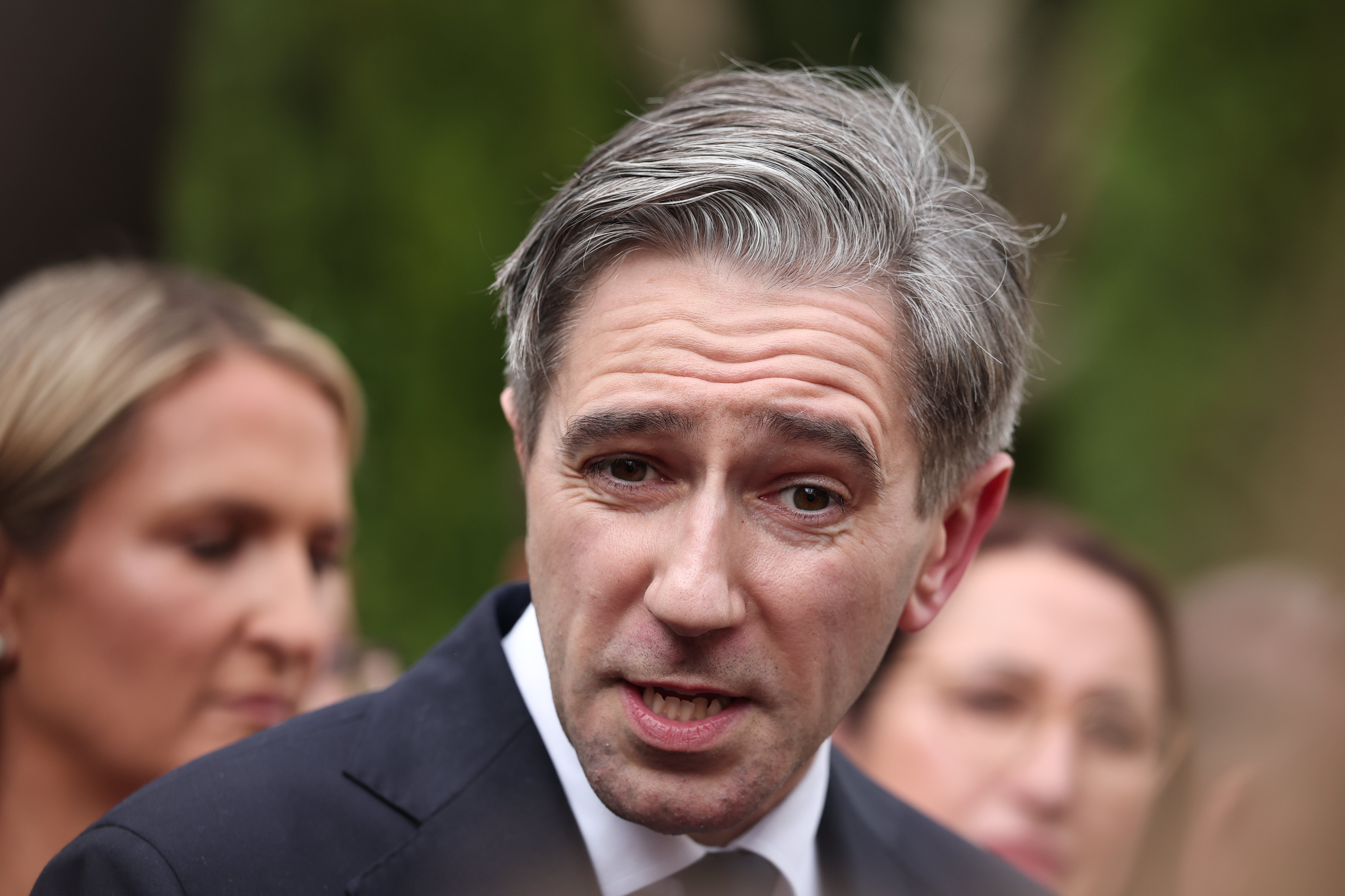 Ireland’s deputy premier Simon Harris said the comments were ’clearly an inappropriate use of language’ and Mr O’Leary ’should have moved to rectify it’ (PA Wire)