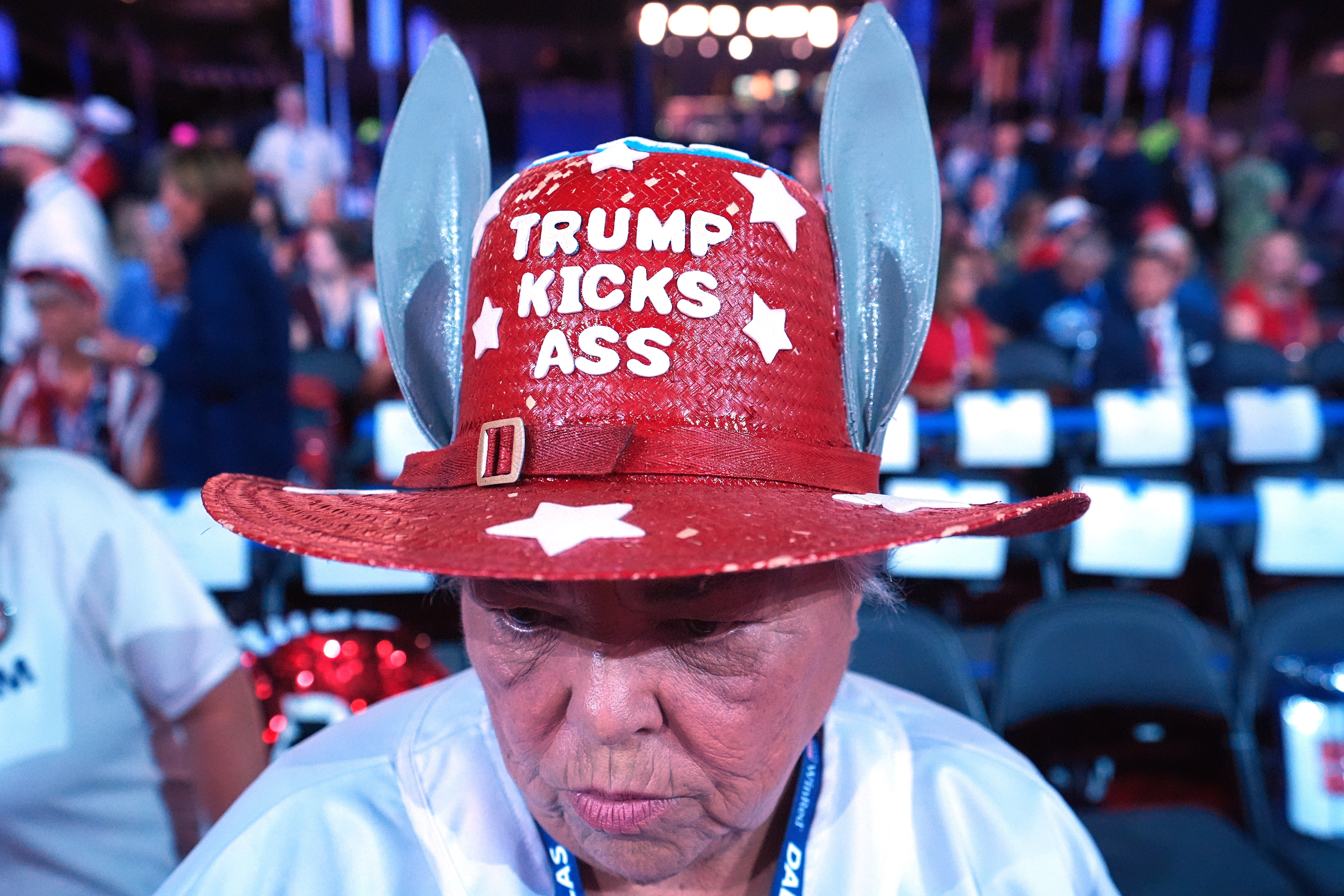 Republicans piled into the arena Wednesday to hear a nearly two-hour speech from the president