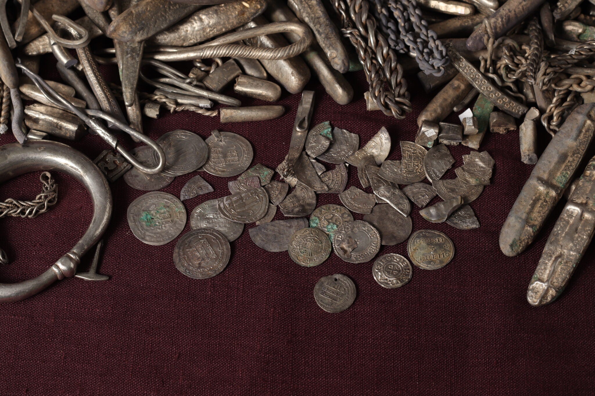 Viking Age silver hoard unearthed at Rebild