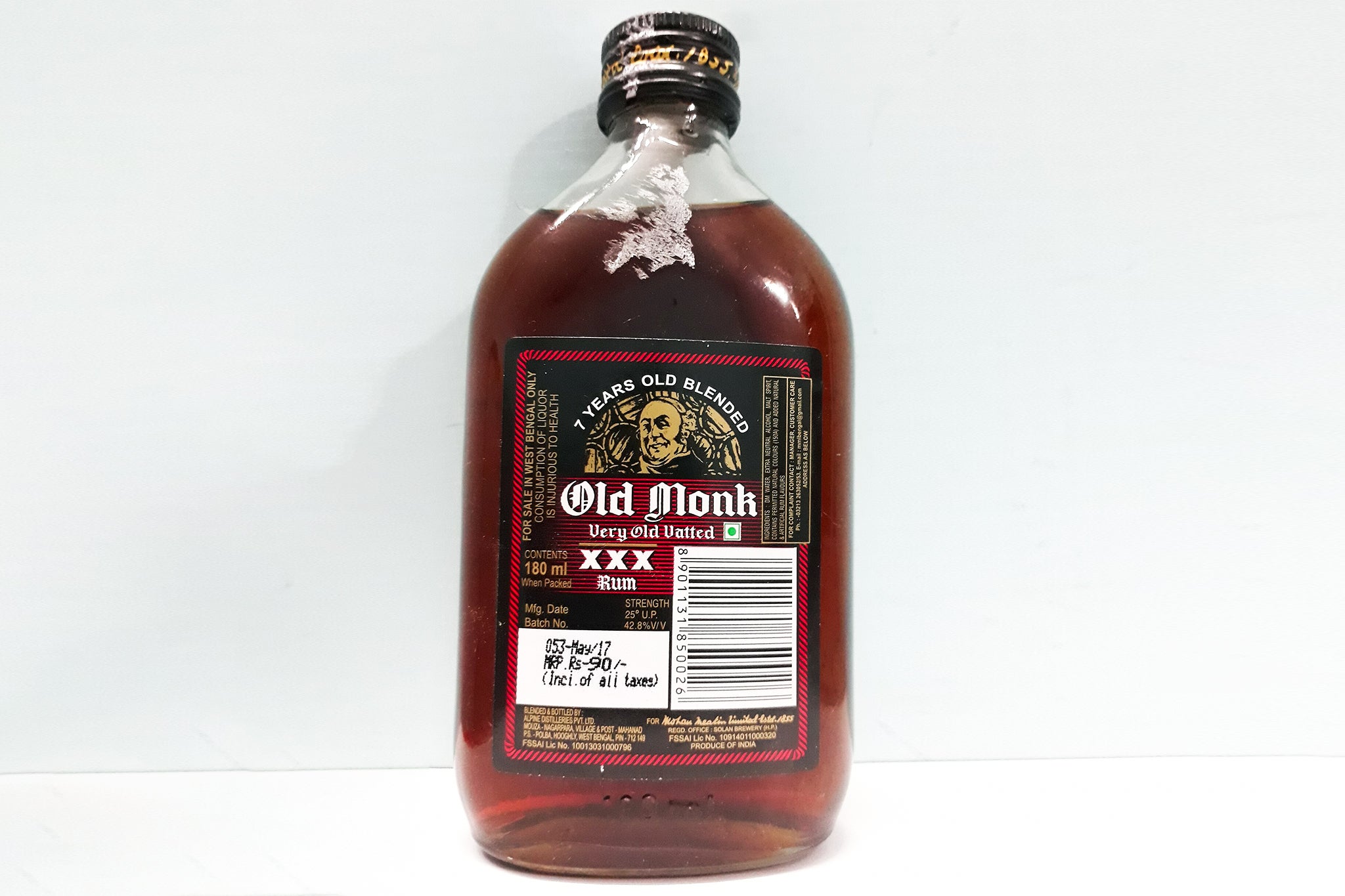 India is having a spirited debate: Is its most famous rum actually rum?