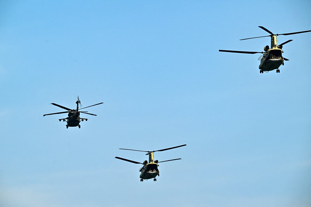 Trump approves $140m Black Hawk deal for Argentina as Falklands row simmers