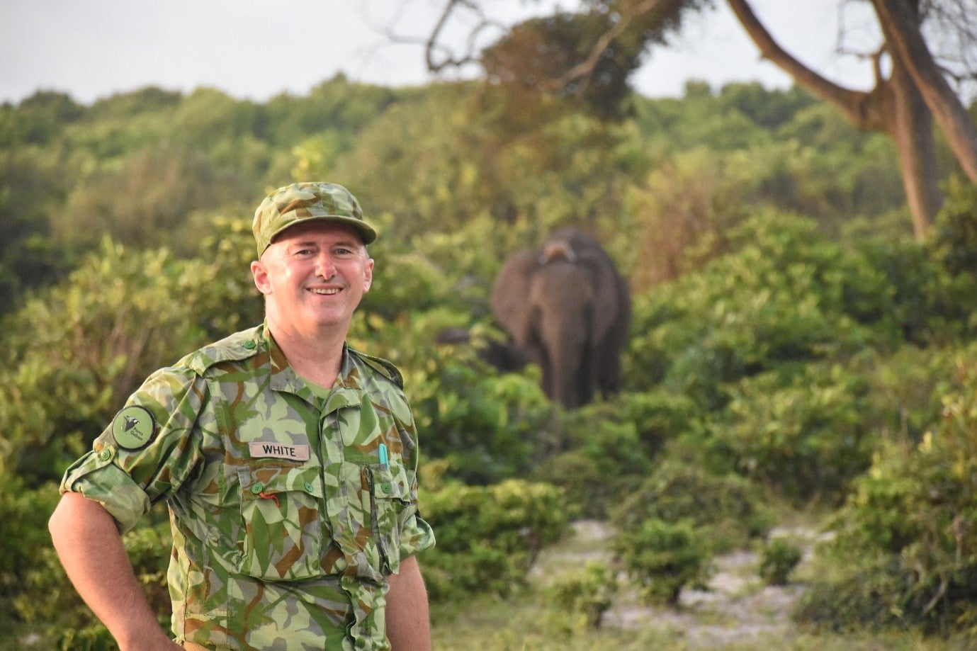 Former Gabonese Minister for the Environment Lee White