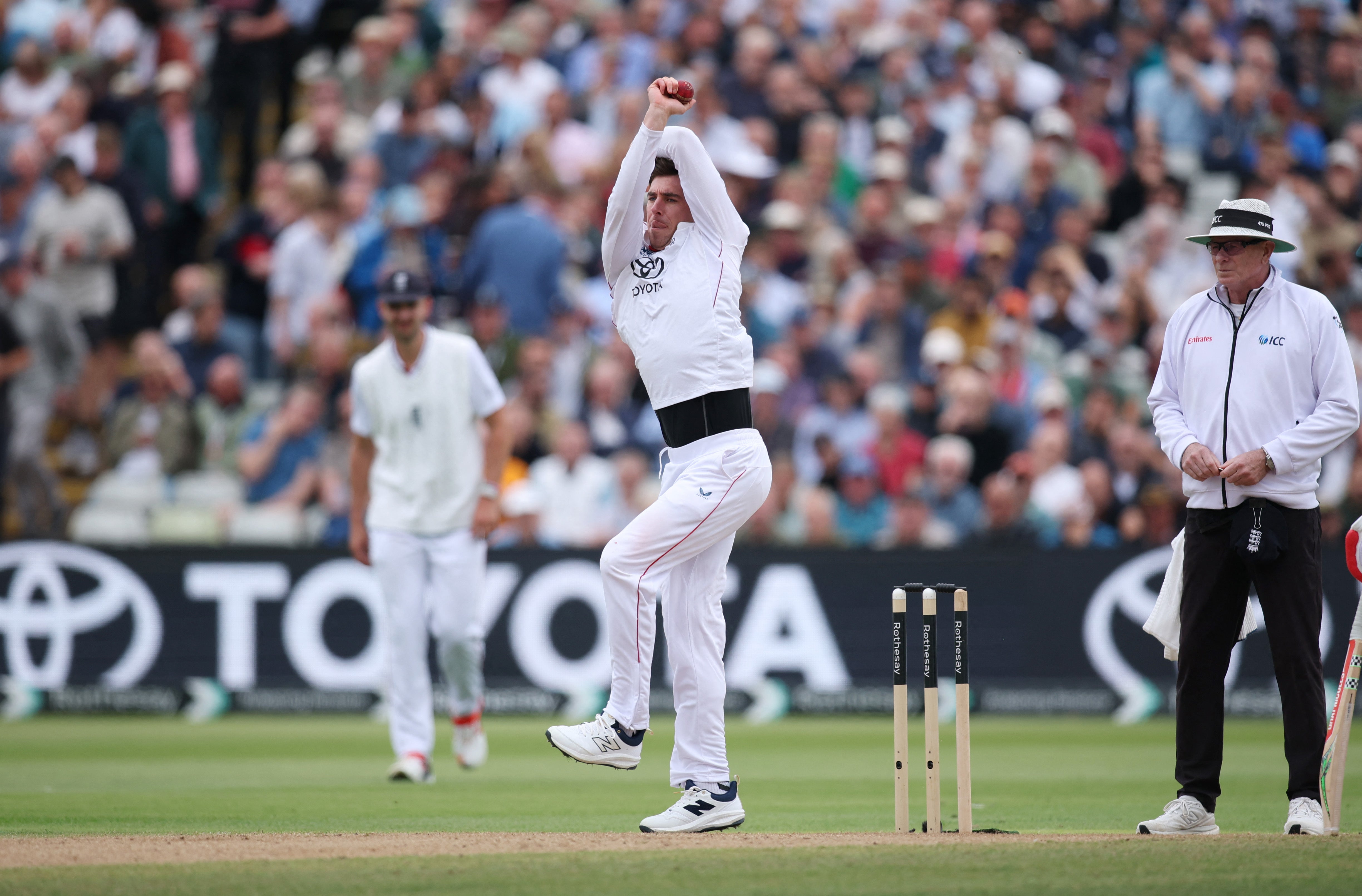 Dan Lawrence's unorthodox spin stylings have been seldom sighted