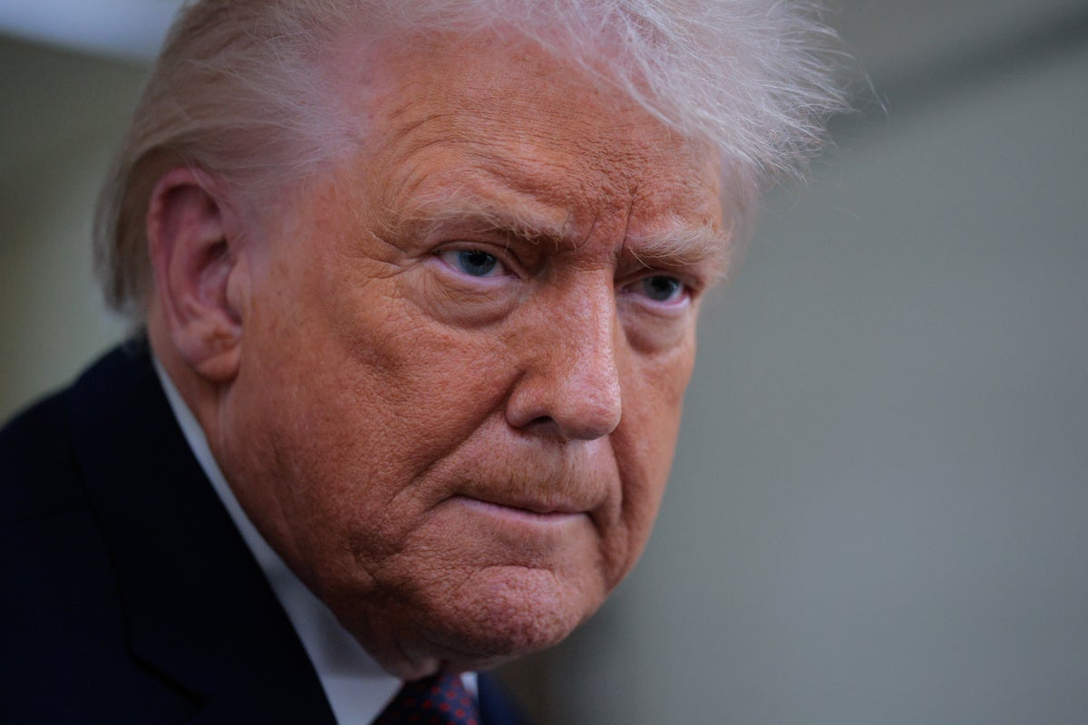 Trump ‘ready to go head to head’ in meeting with Irish president during ...