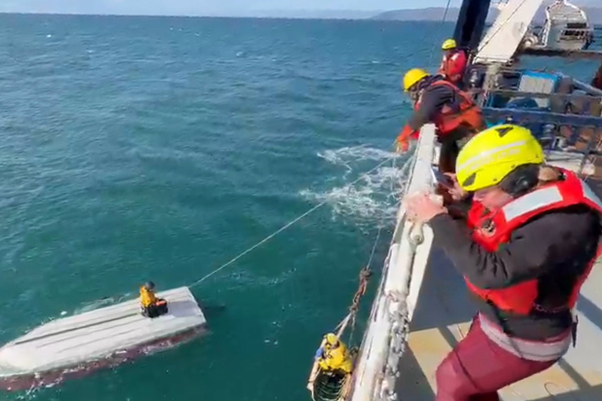 15-year-old rescued after clinging to capsized boat for days in Alaska's Bering Sea
