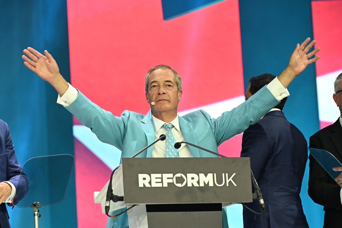 Photograph accompanying Delo prepays 36 months of Reform UK funding in a single 36 million pound payment