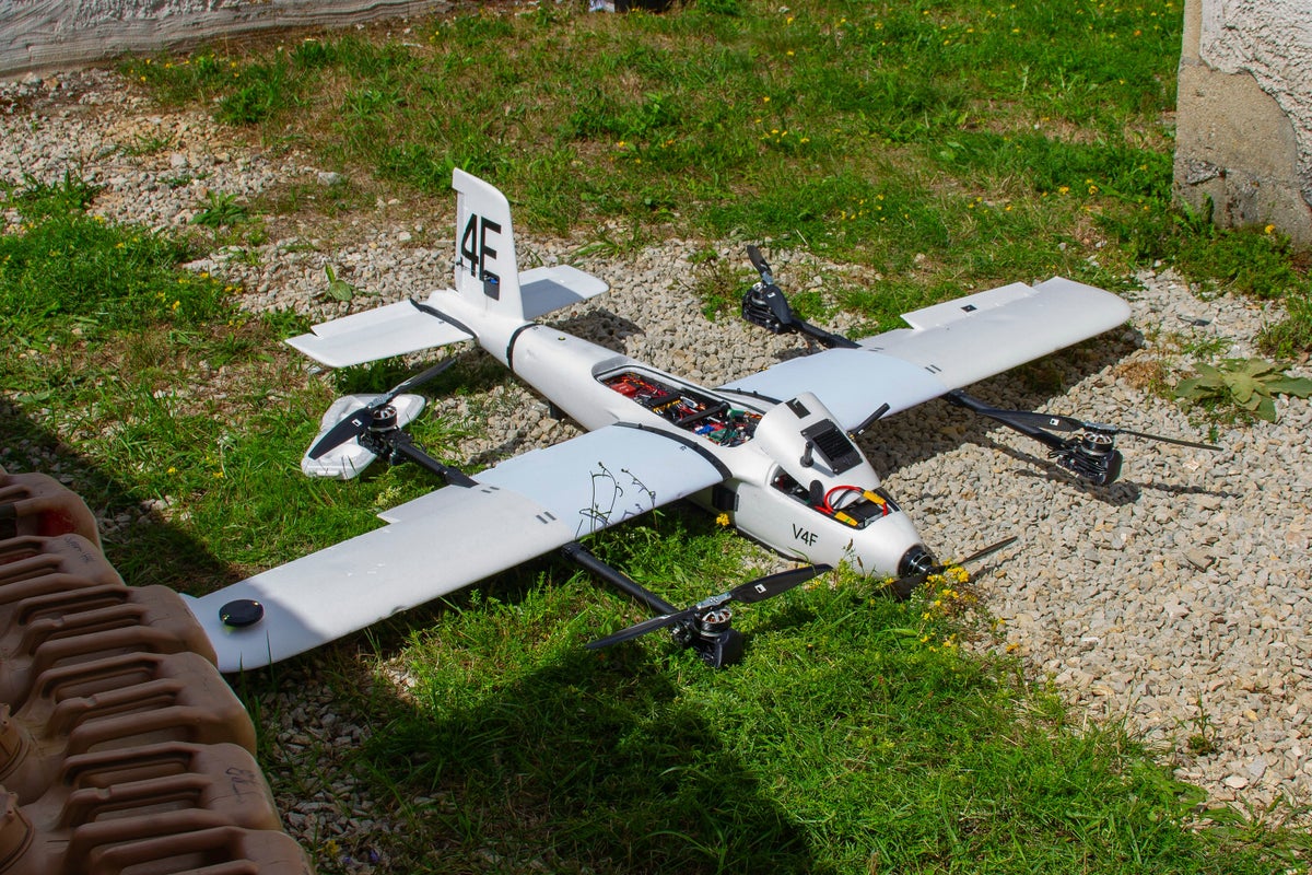 Ukrainian forces embed with U.S. troops during Germany drills on drone warfare