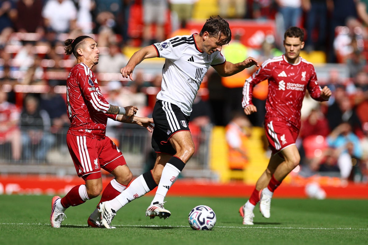 Liverpool v Fulham LIVE: Jeremy Jacquet comes to rescue as Reds nearly gift visitors opener