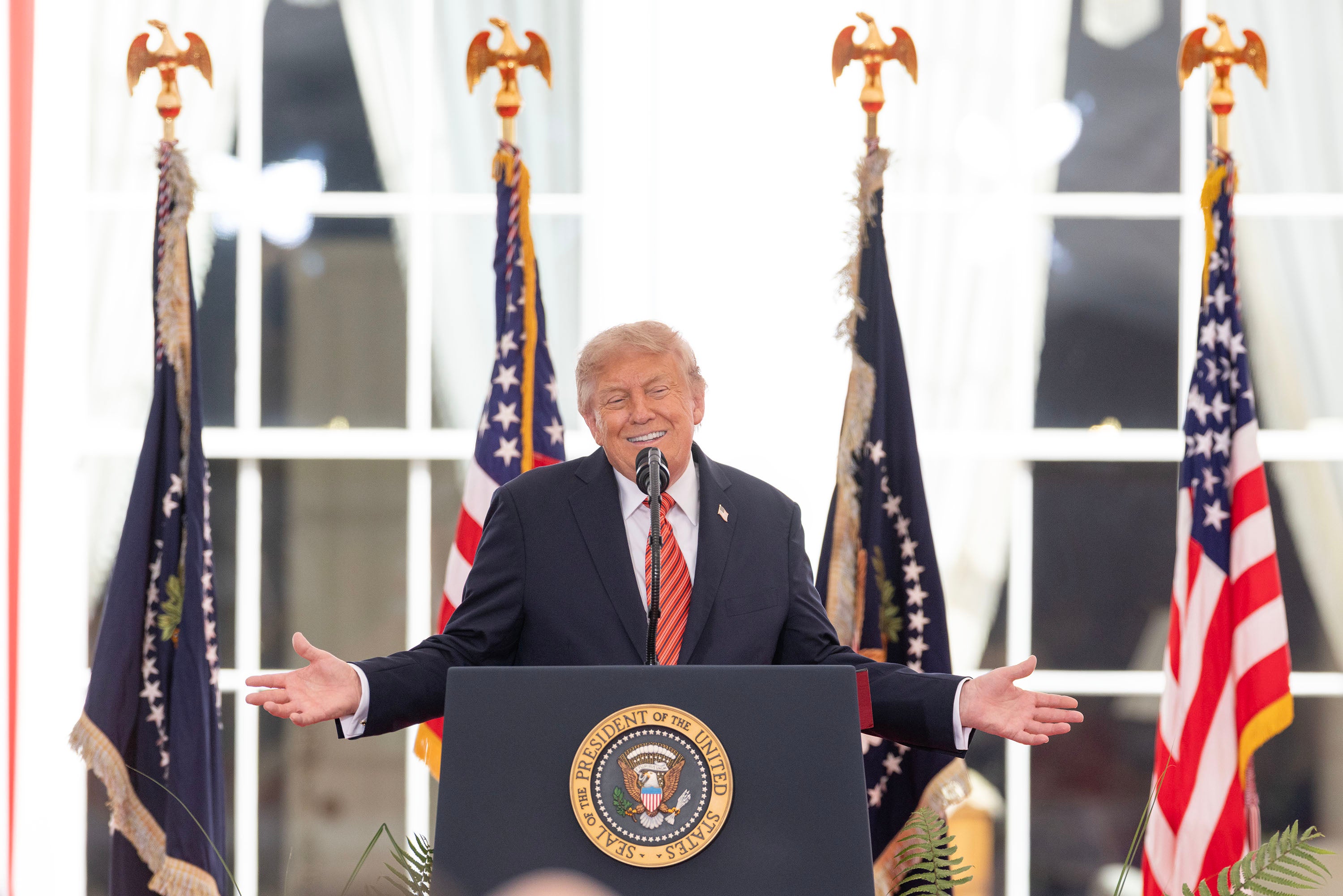 Donald Trump claimed Irish reunification was inevitable during his visit to Dublin