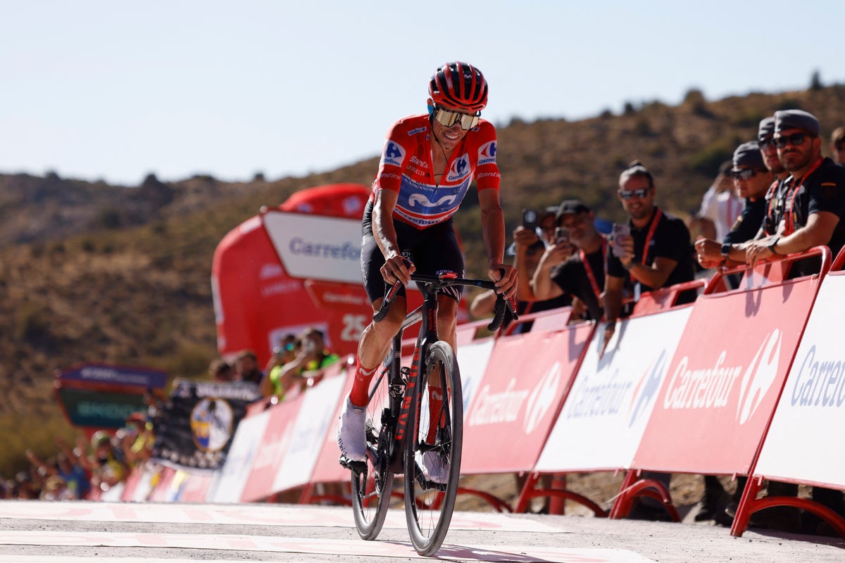Enric Mas on verge of Vuelta glory after day of double Spanish celebration