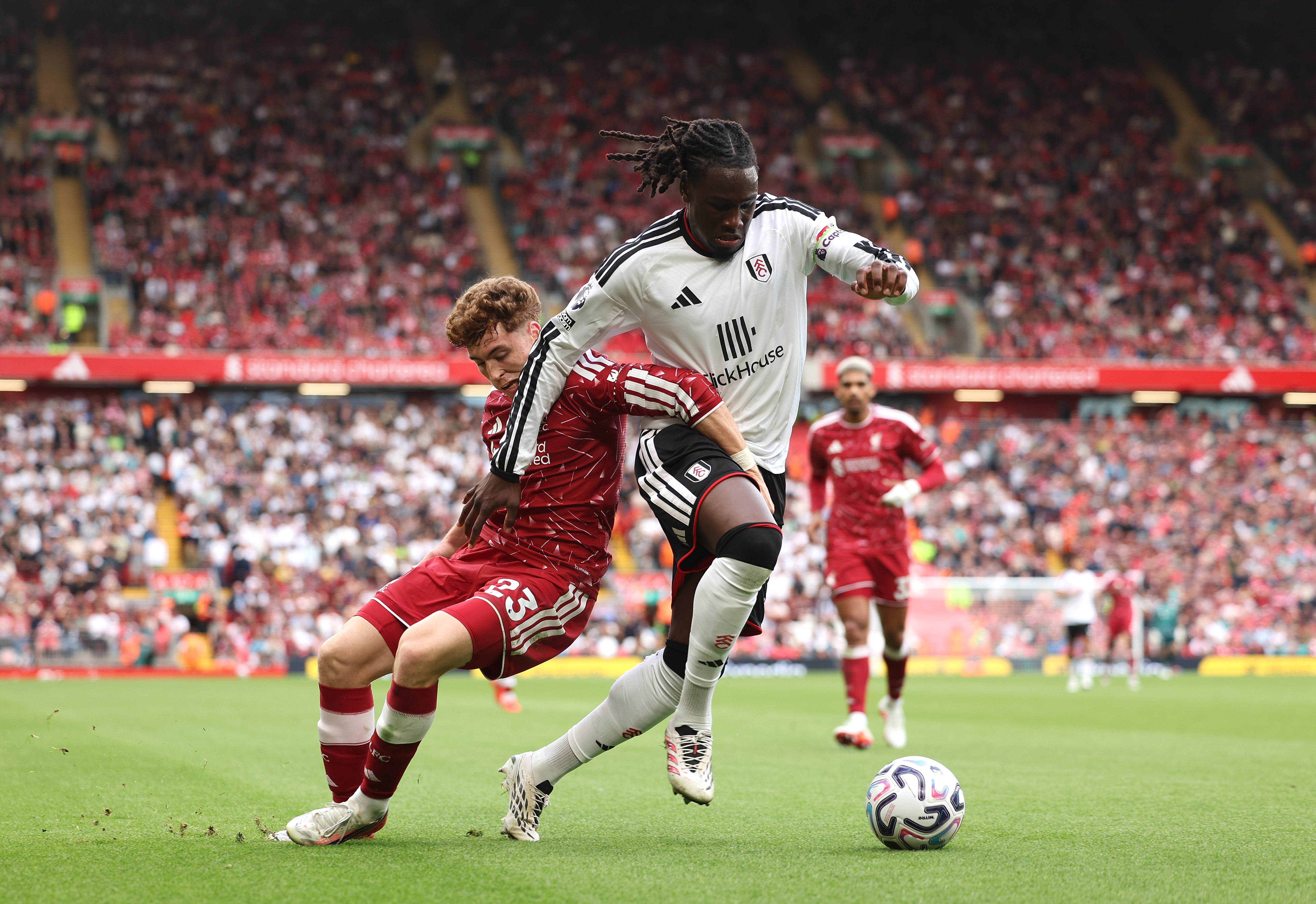 Fulham held firm for a point at Anfield