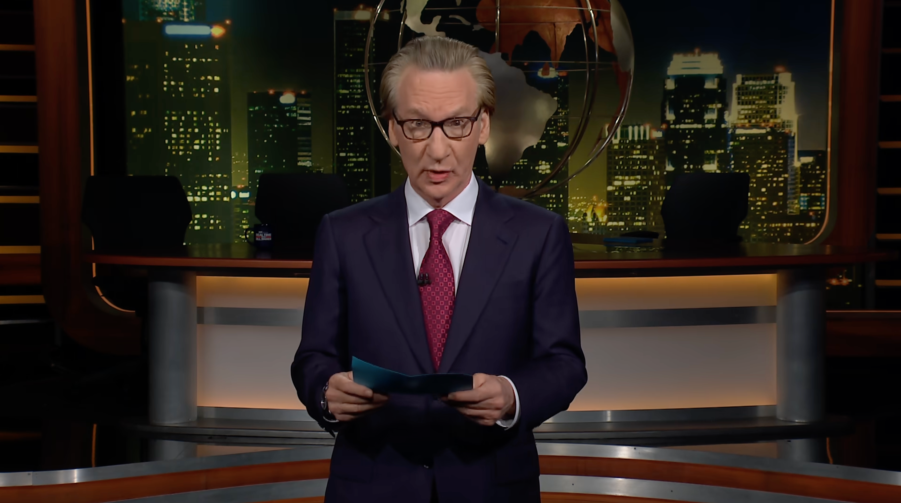 Comedian Bill Maher mocked Donald Trump's bizarre version of the Pledge of Allegiance, which the president had supporters recite during the Republican midterm convention in Dallas on Thursday