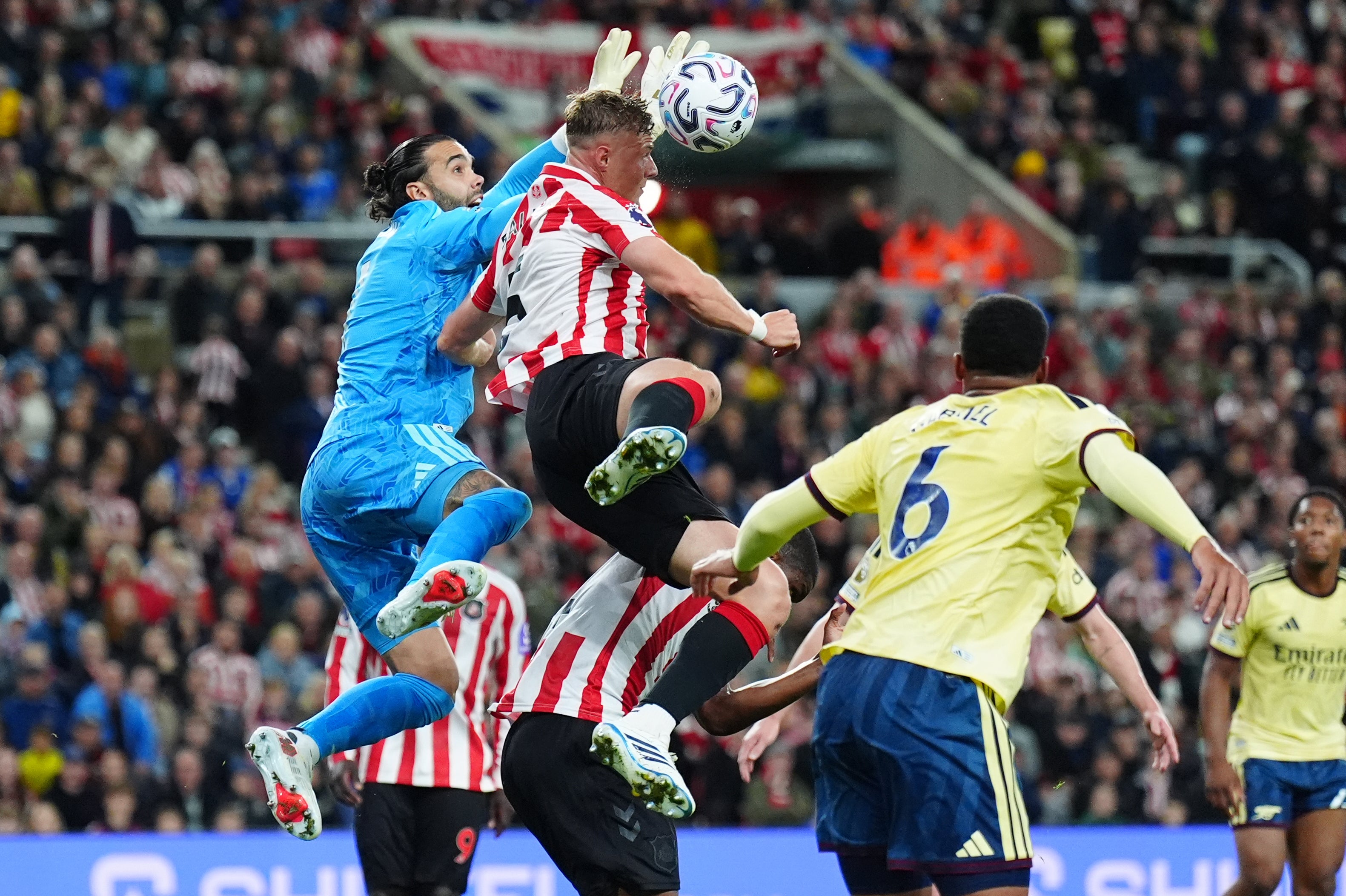 Sunderland threatened at times