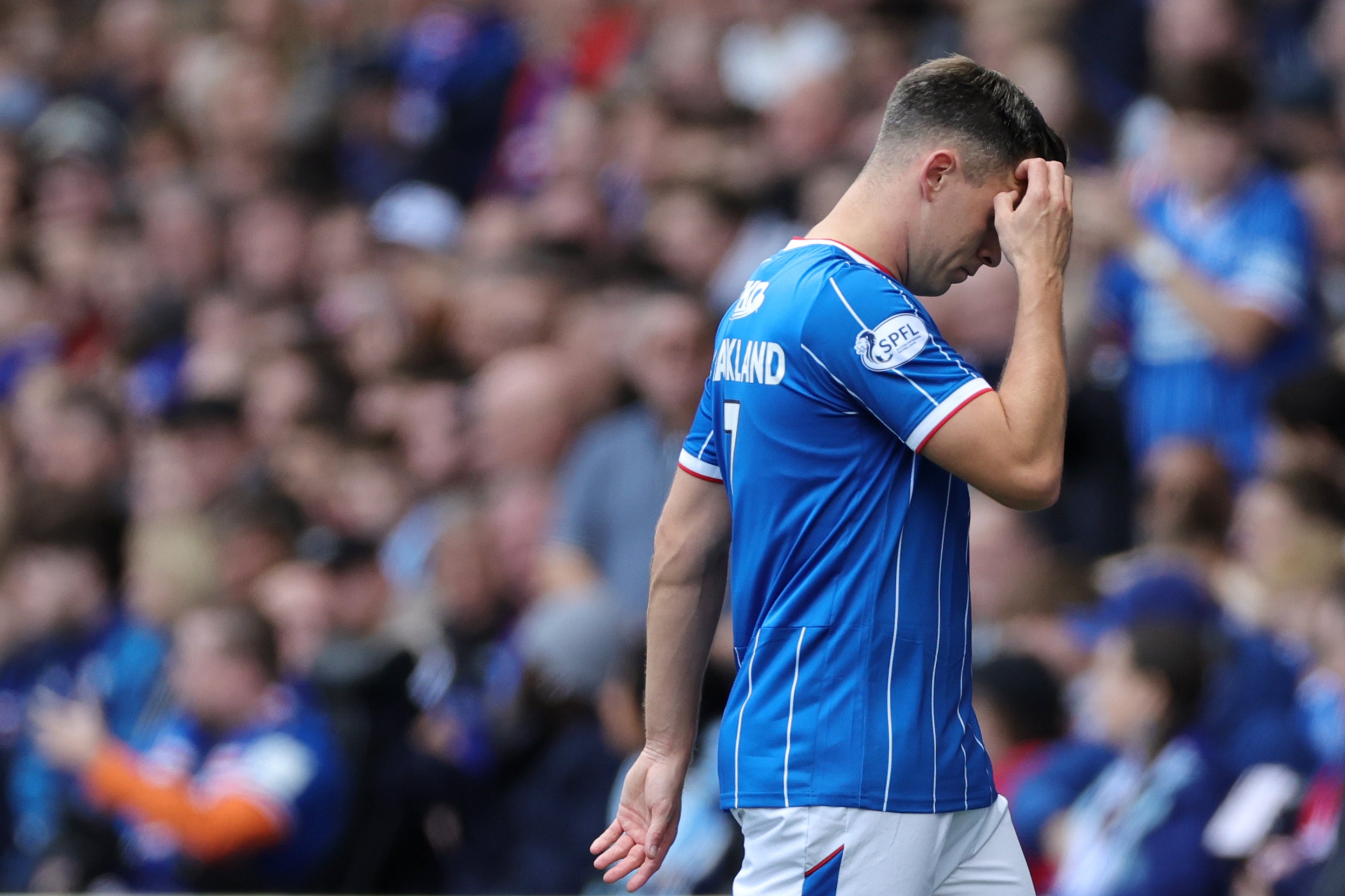 Lawrence Shankland is out for months for Rangers